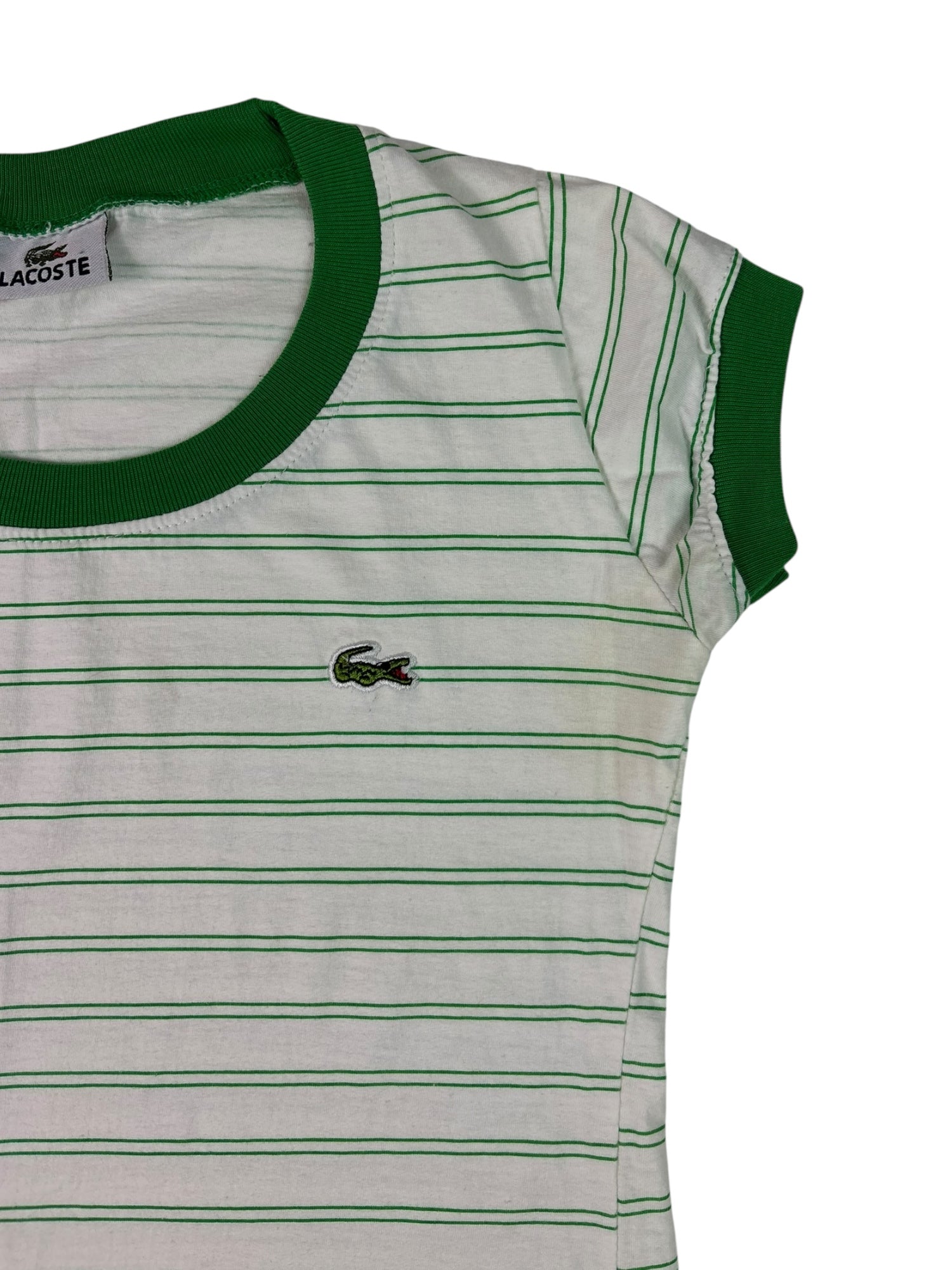 (S) Lacoste Stripped tee