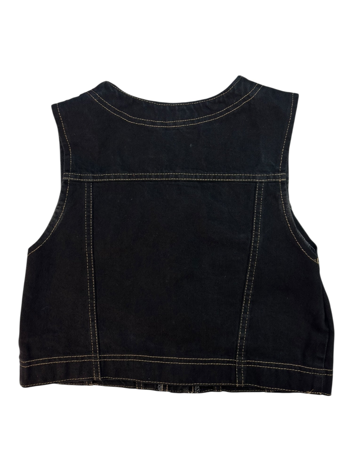 (S) Authentic Attitude Denim Vest