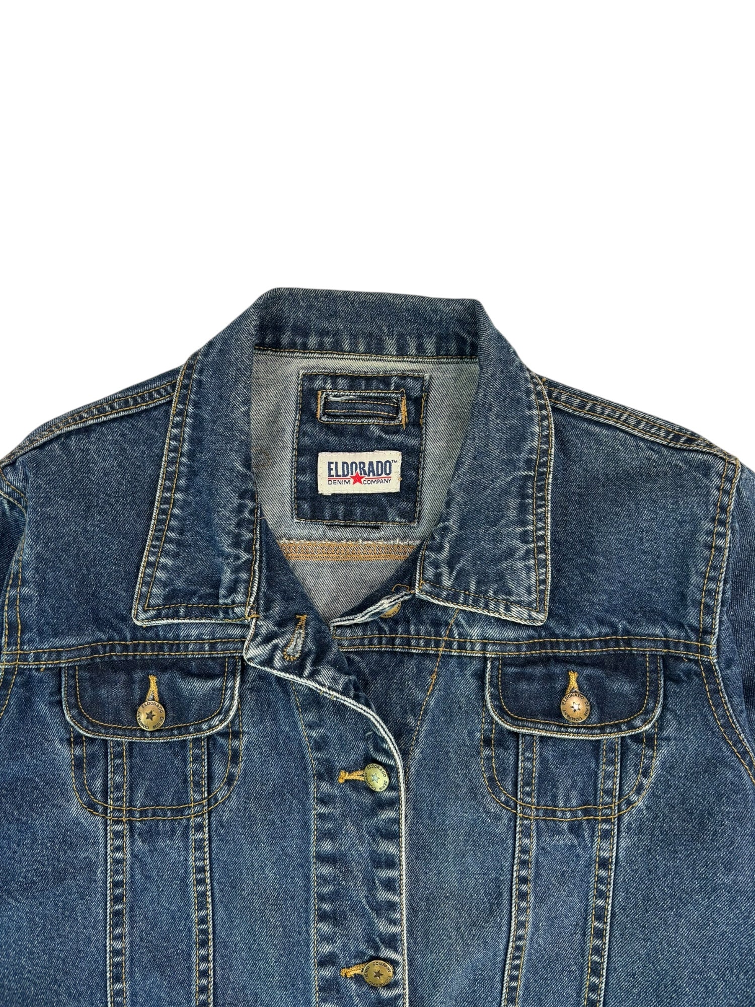 (M/L) Vintage Eldorado Denim Jacket