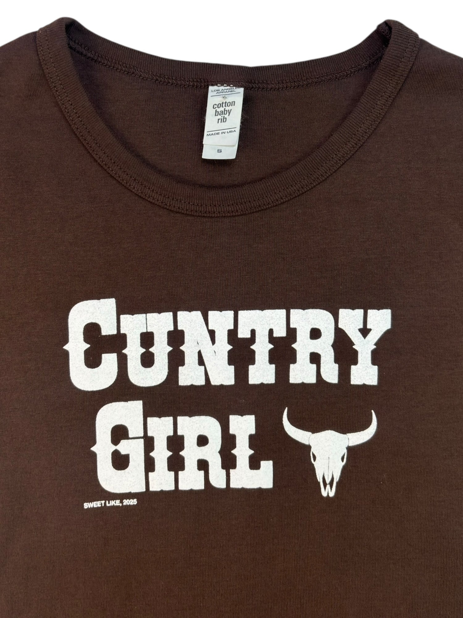 Cuntry Girl Baby Tee
