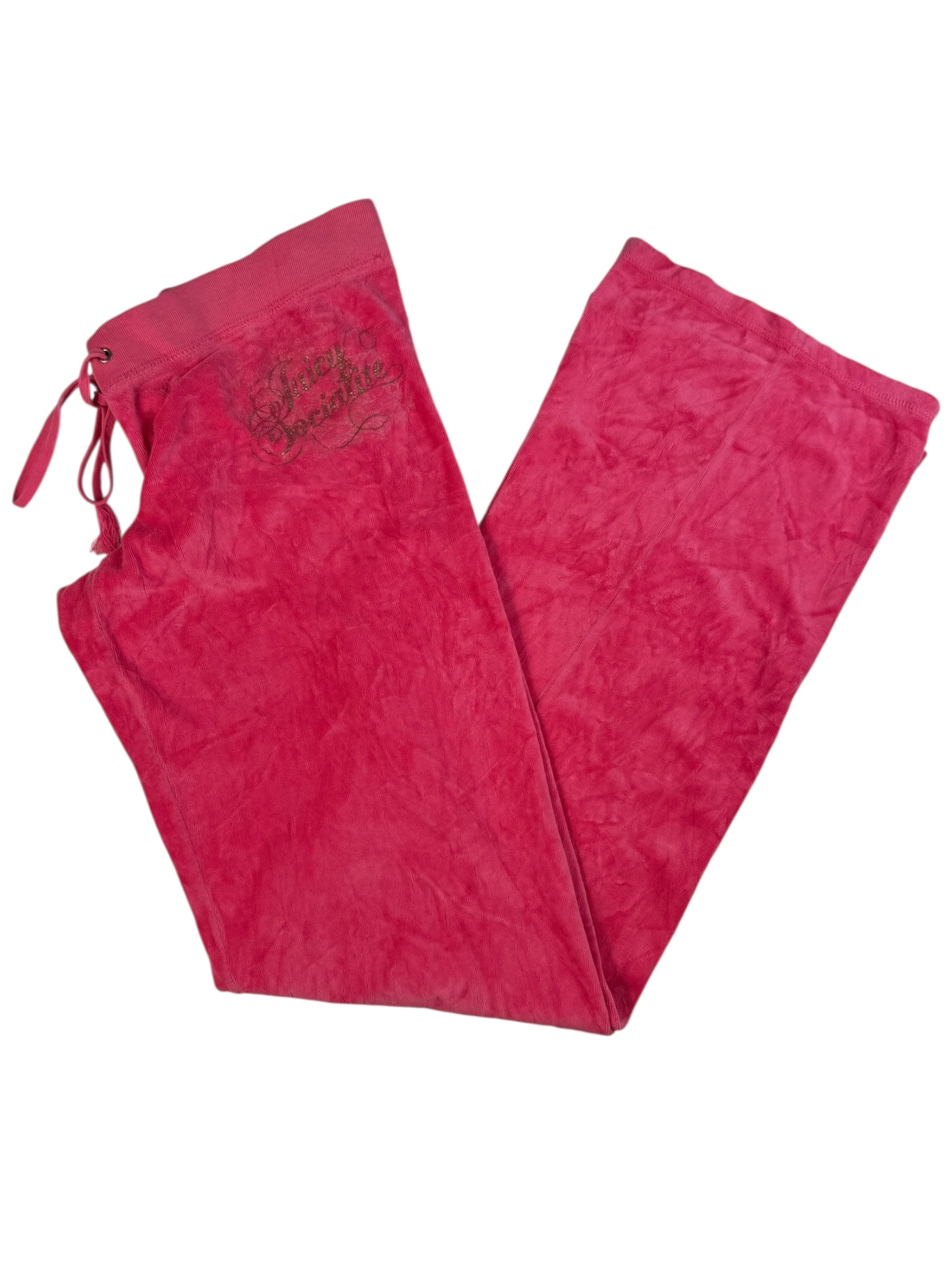 (S) Hot Pink Juicy Socialite Juicy Couture Velour Pants