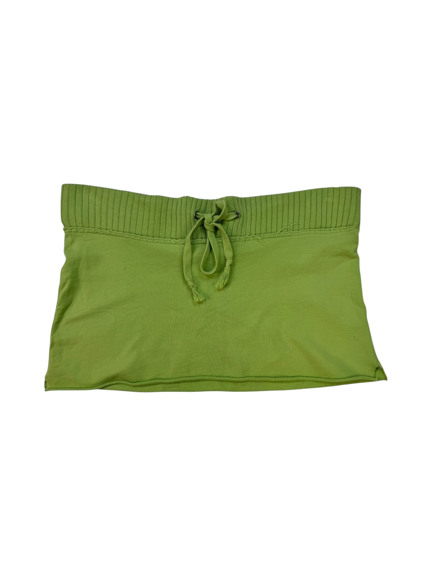 (S) Green Roxy Sweat Skirt