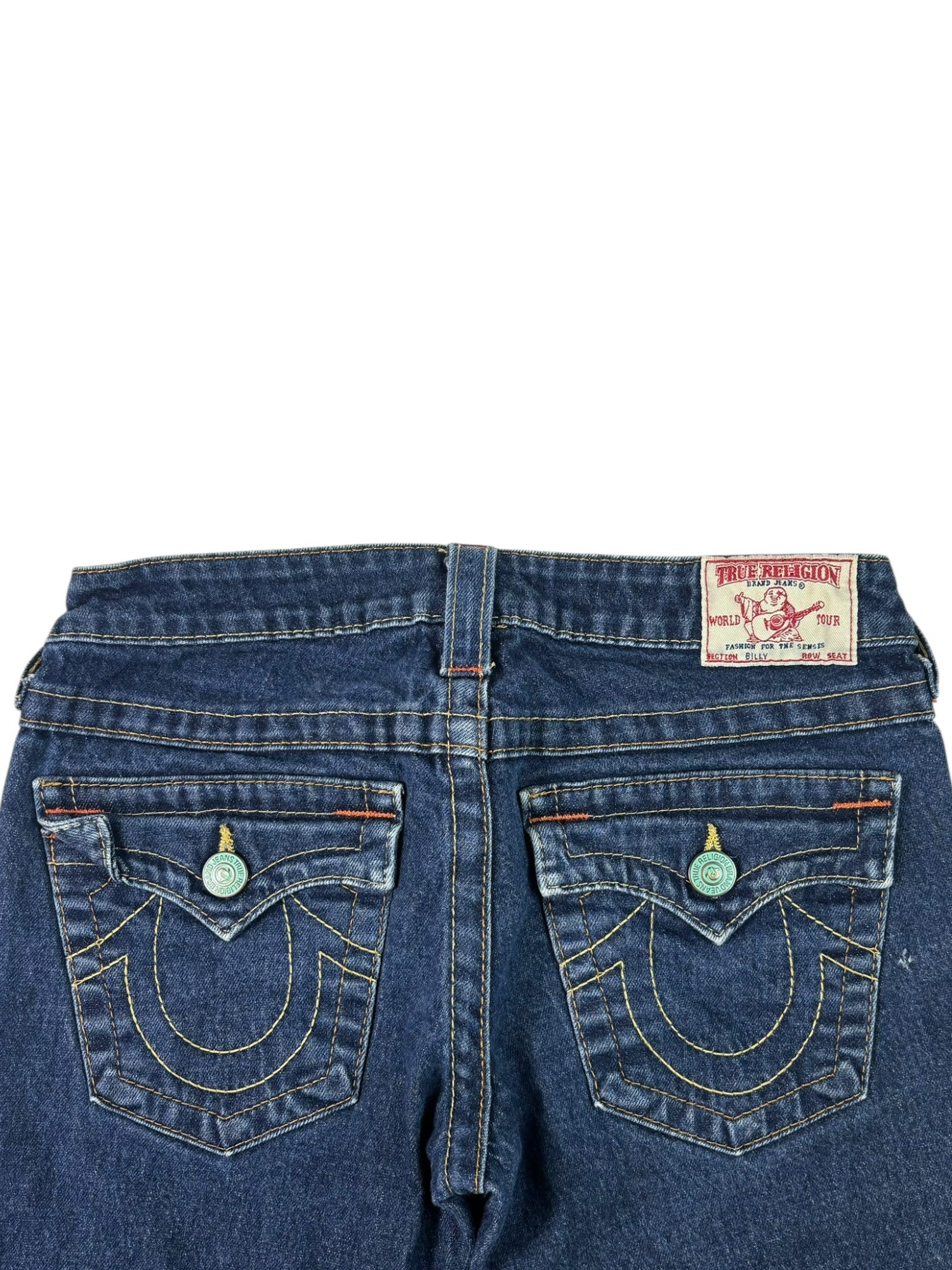 (27) True Religion Straight Leg Jeans