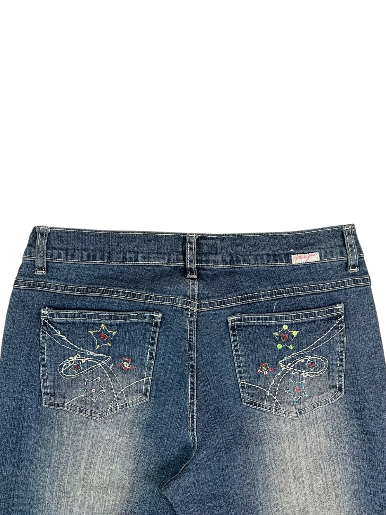 (30) Poco Jeans Sequins Bootcut Jeans