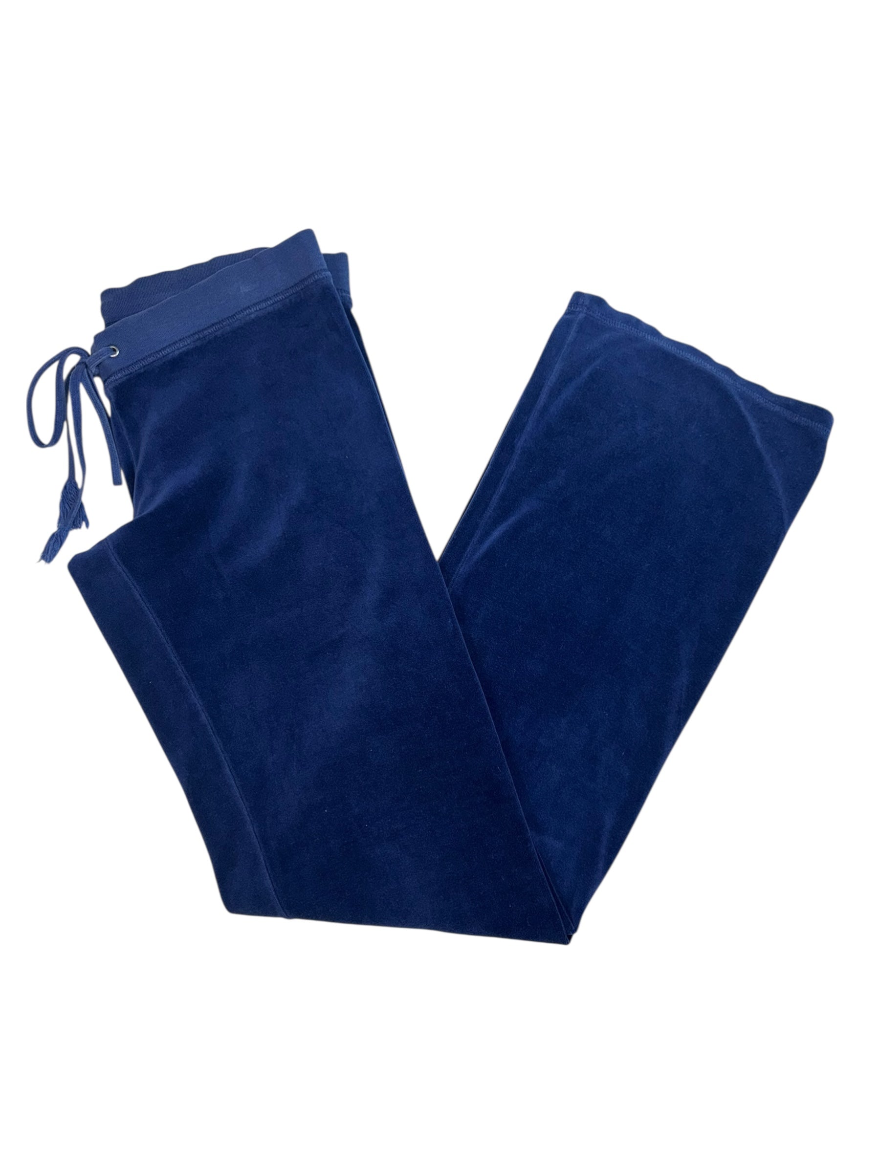 (S/M) Dark Blue Juicy Couture Velour Pants