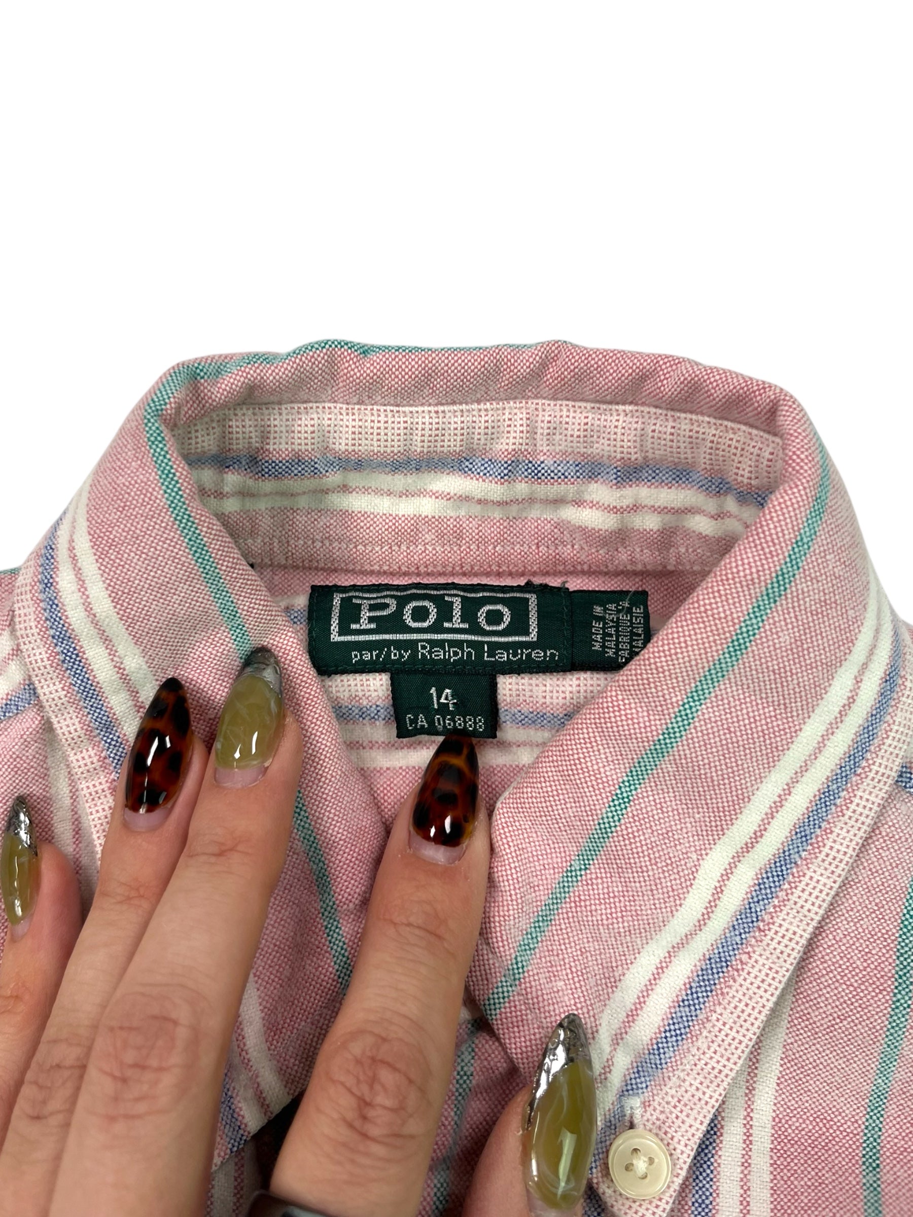(XS) Polo By Ralph Lauren Striped Button Up