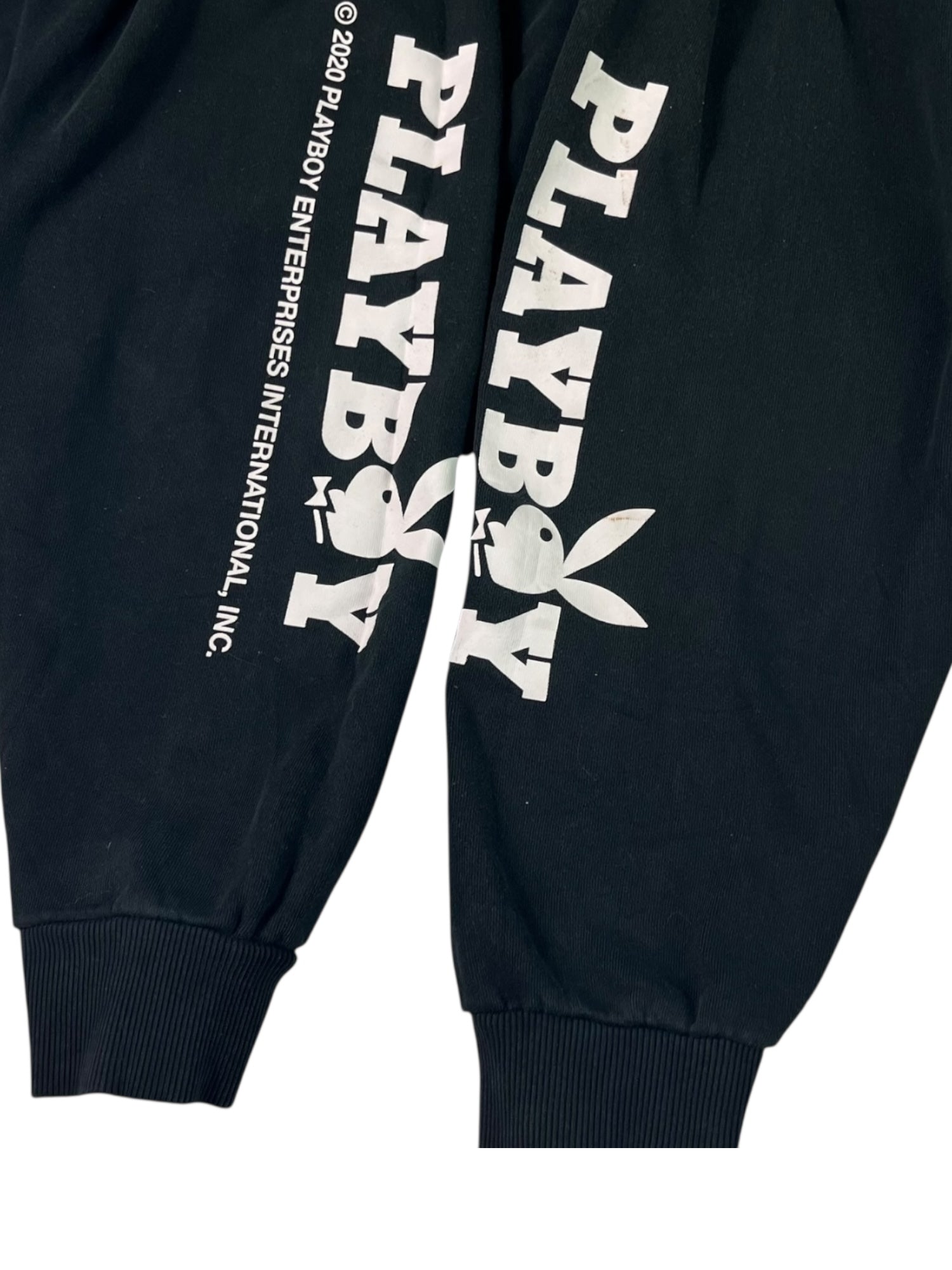 (L) Playboy Black Hoodie