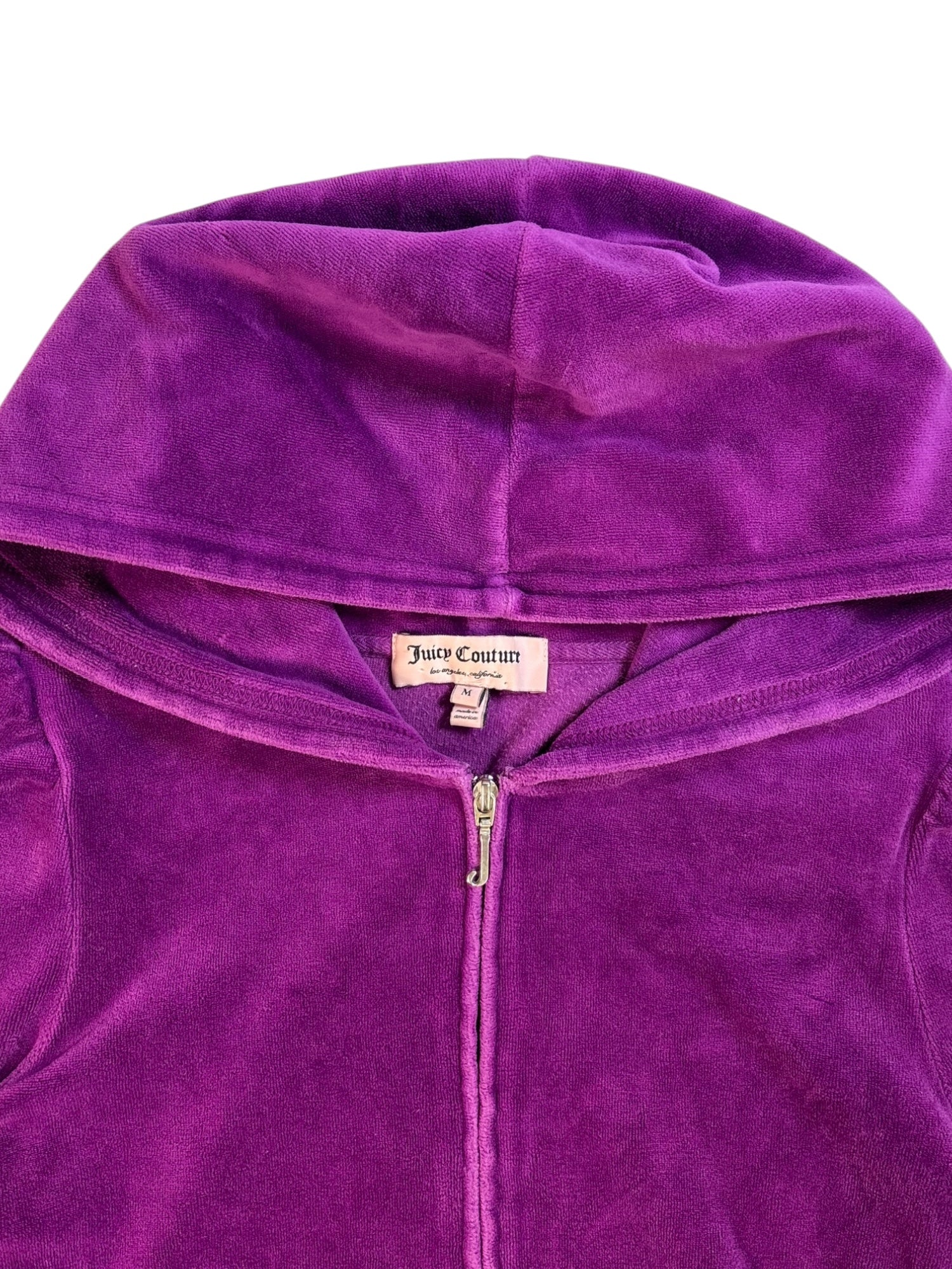 (M) Purple Juicy Zip Up Hoodie