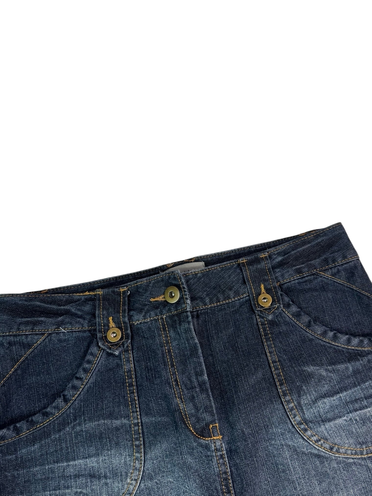 (30) n.y Denim Mini Skirt