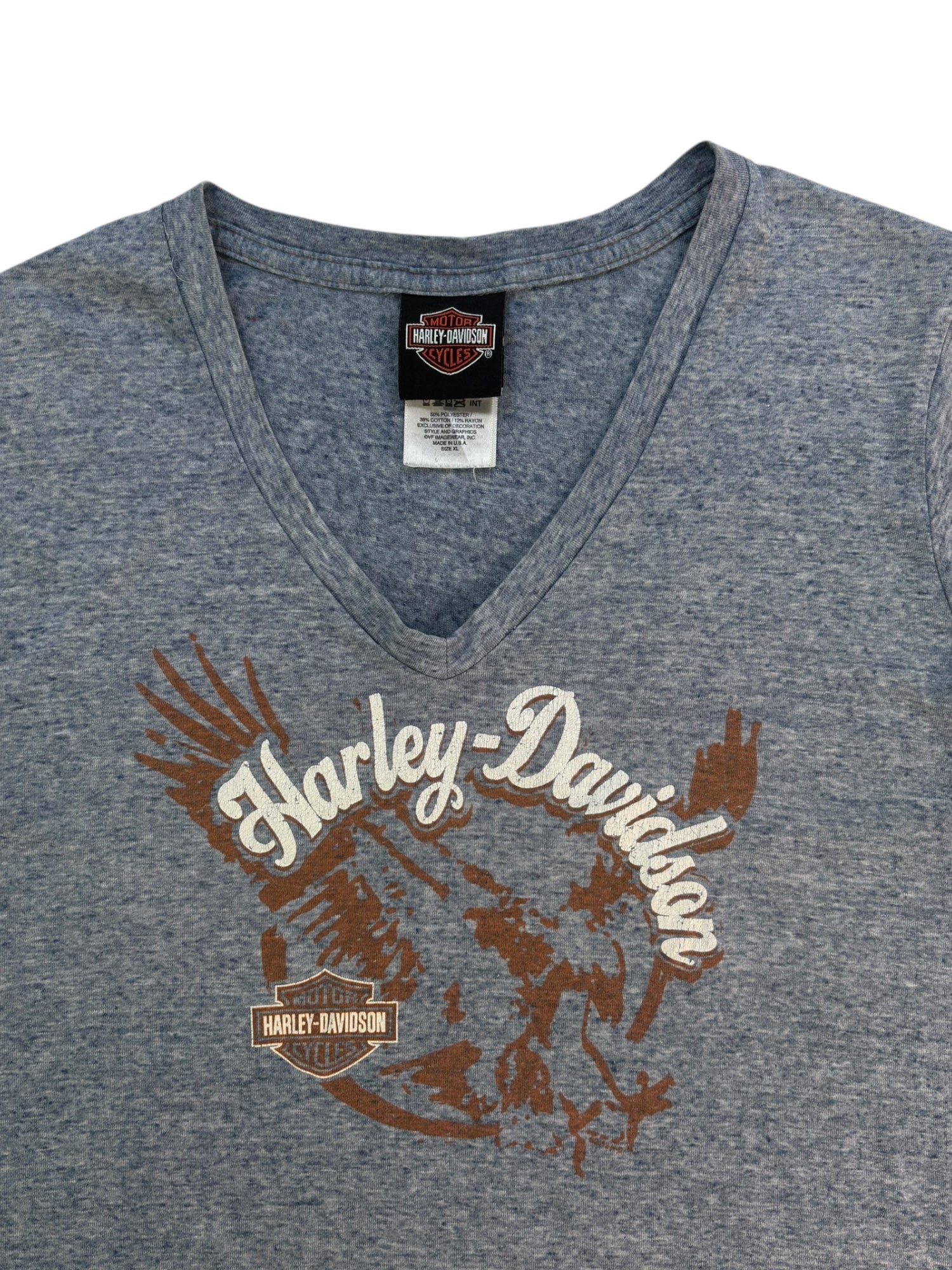 (M) New Castle Harley Davidson Tee