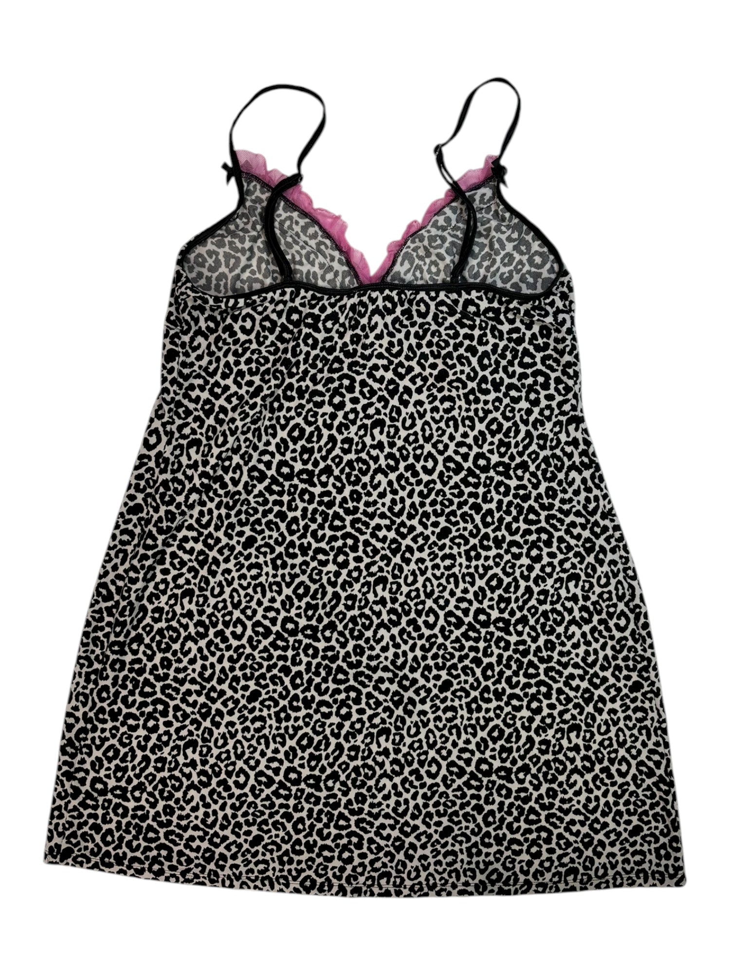 (S) Jessica Zebra Print Slip Dress