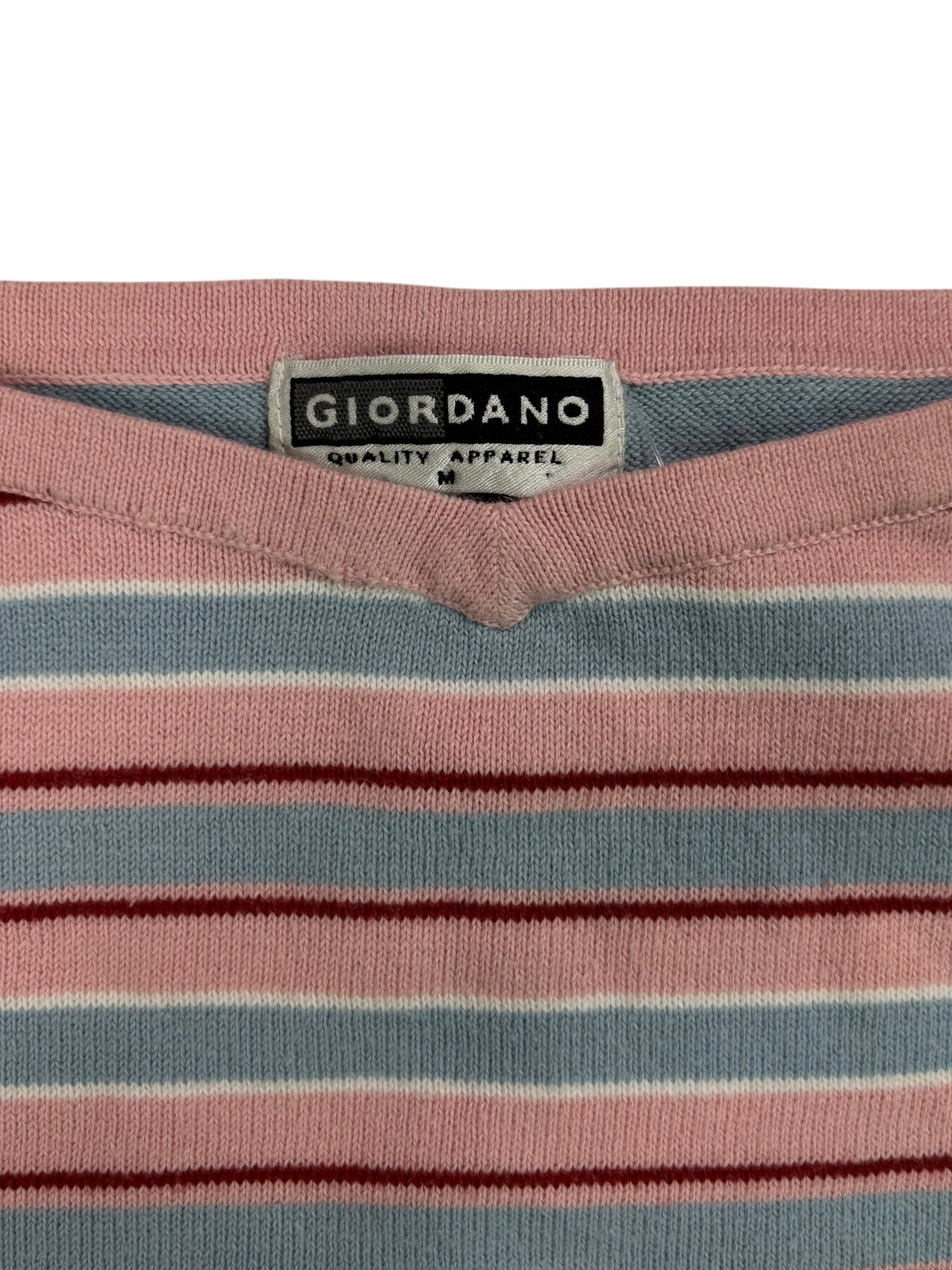 (M) Giordano Striped Tank Top