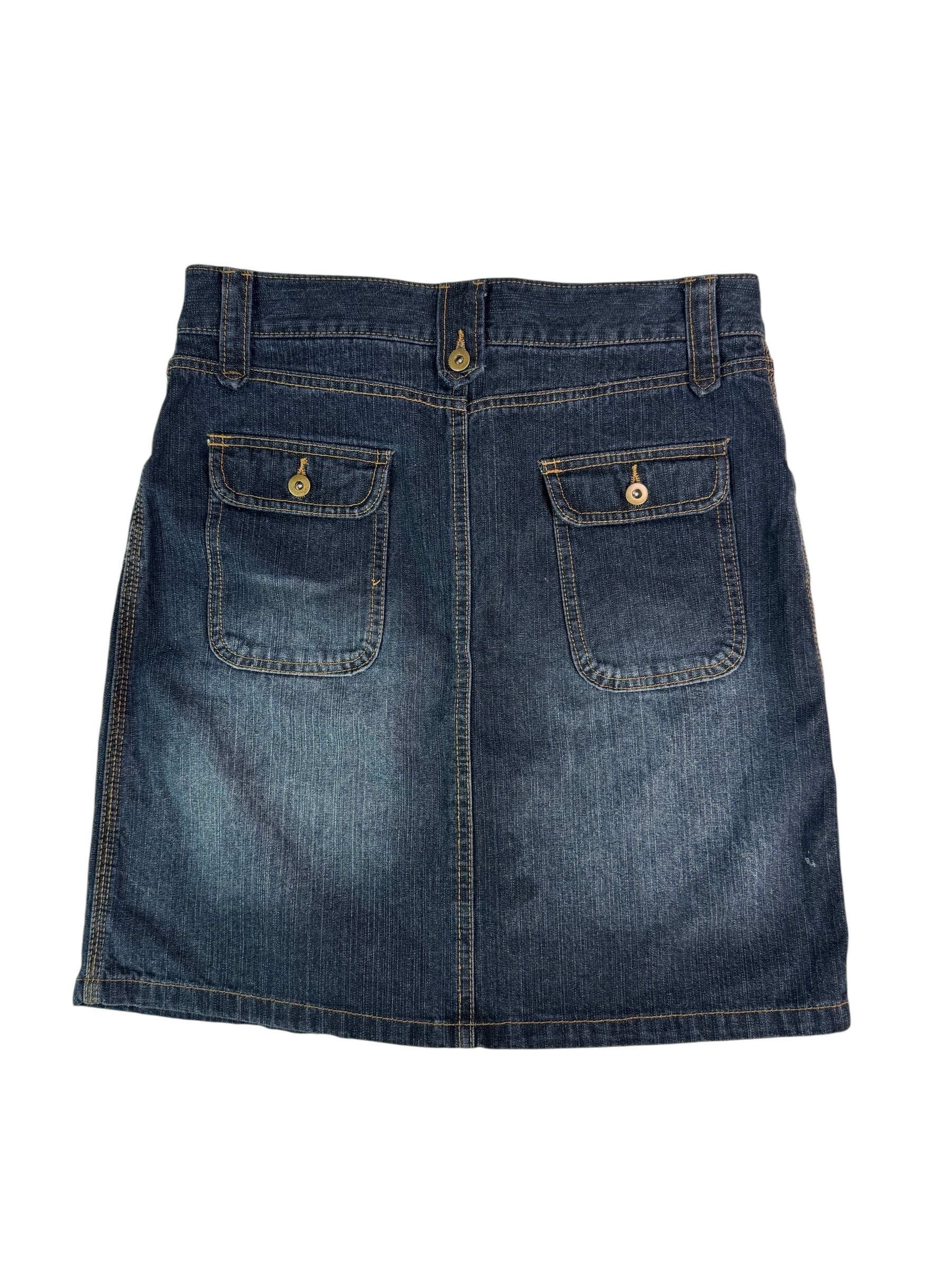 (30) n.y Denim Mini Skirt