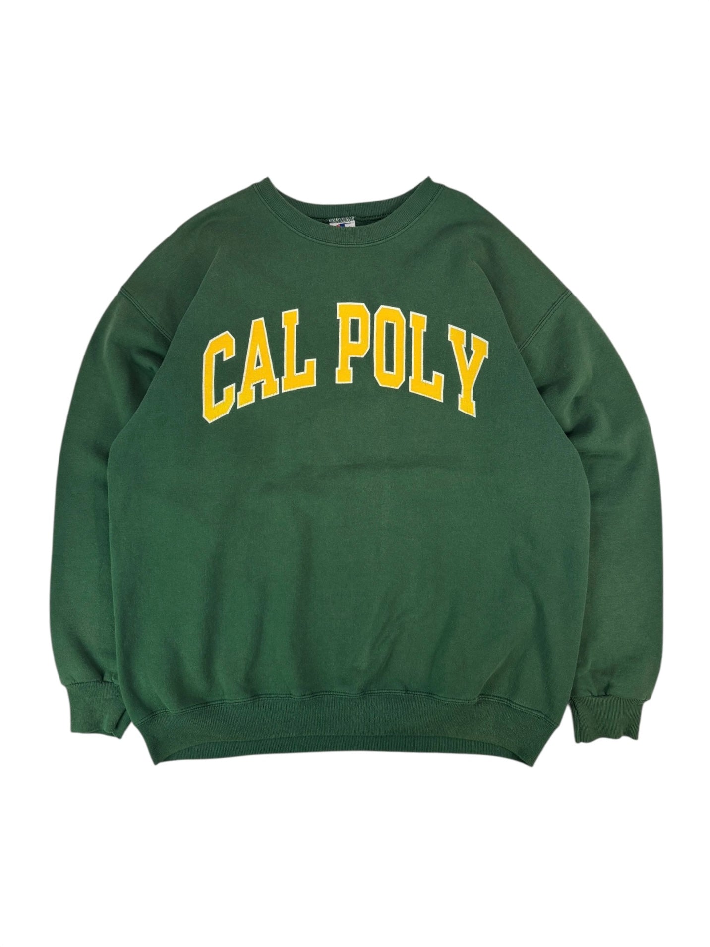 (L) Champion CALPOLY Crewneck
