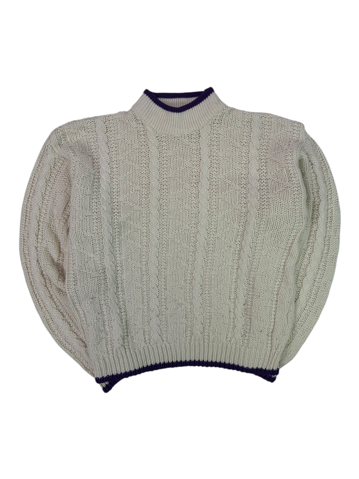 (M) Cable Knit Jessica Sweater