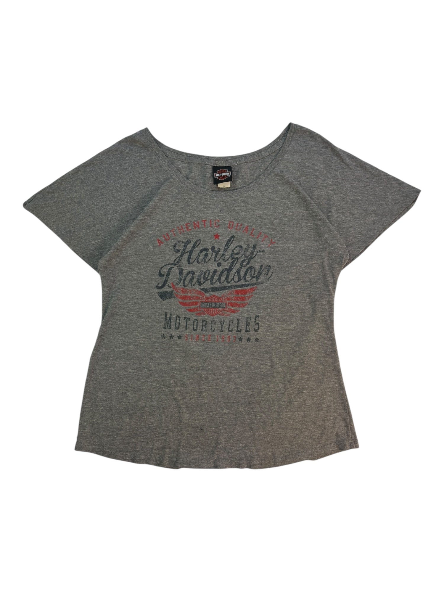 (L) Bourbon Street Harley Davidson Tee