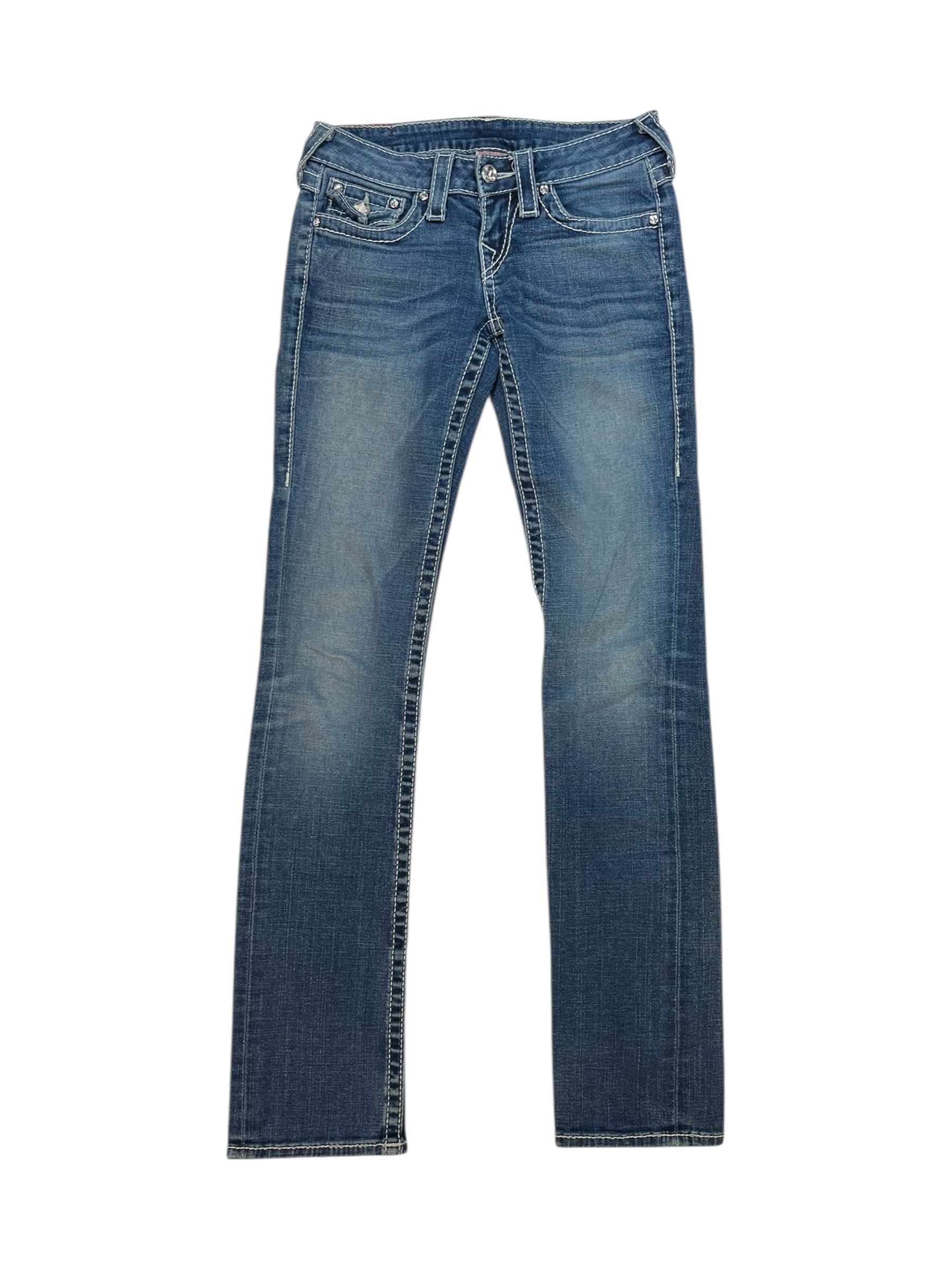 (25) True Religion Skinny Jeans