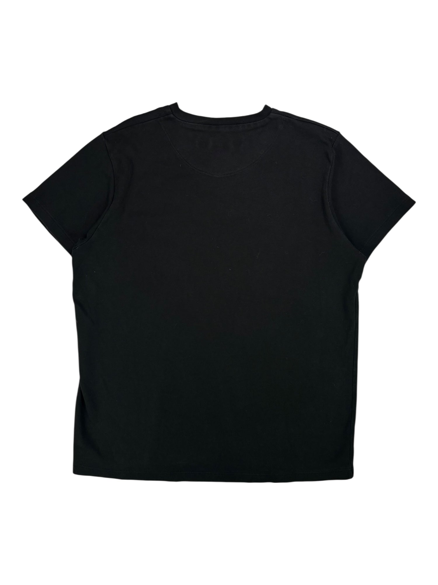 (L) fcuk fear Black V-neck Tee