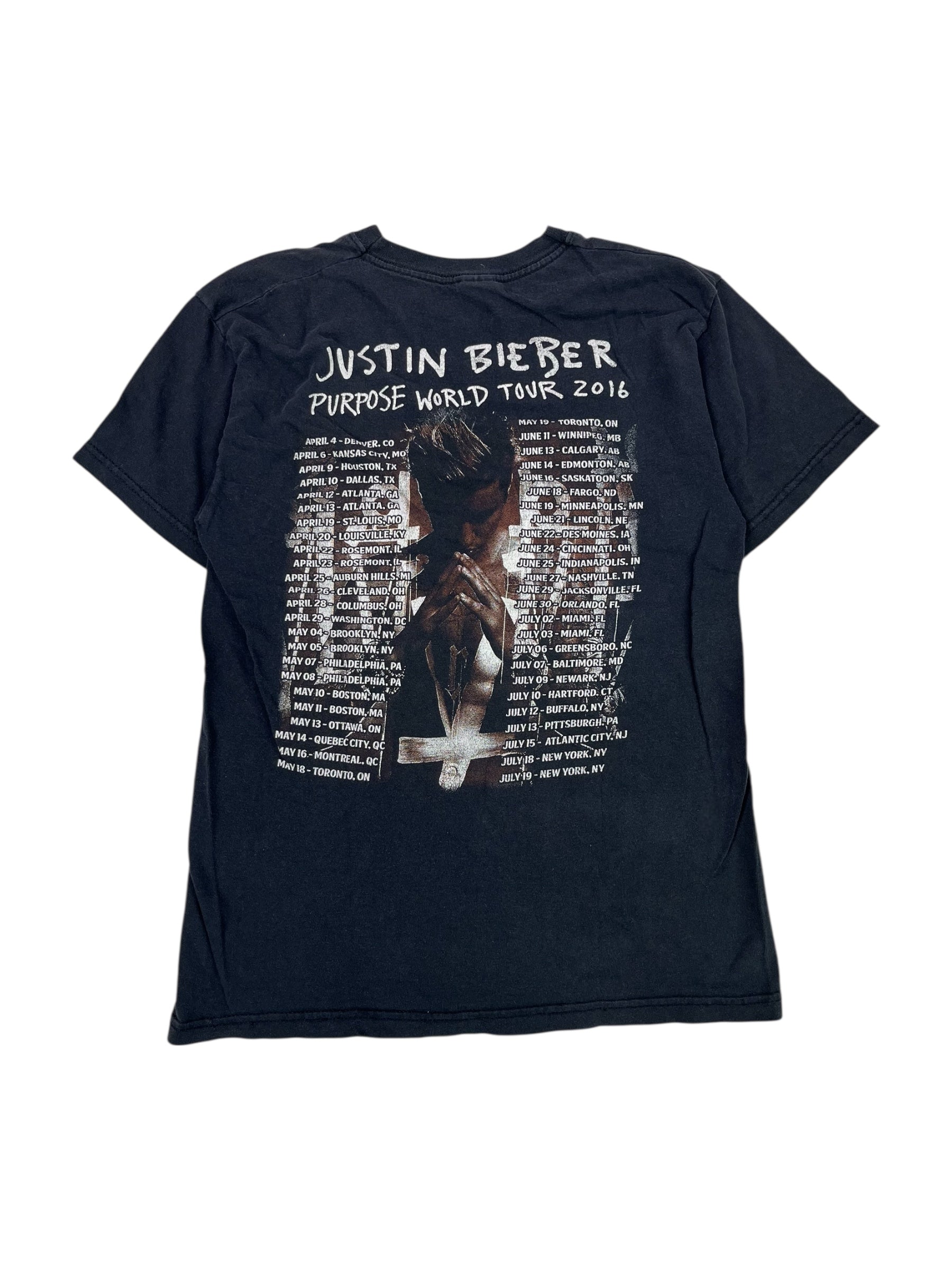 (S) Justin Bieber Purpose World Tour Tee