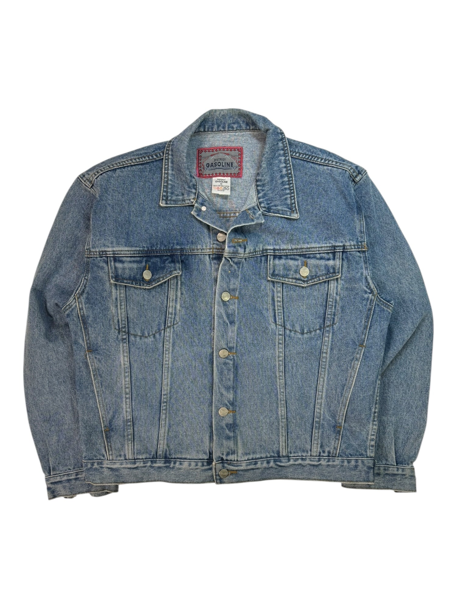 (M) District Gasoline Denim Jacket