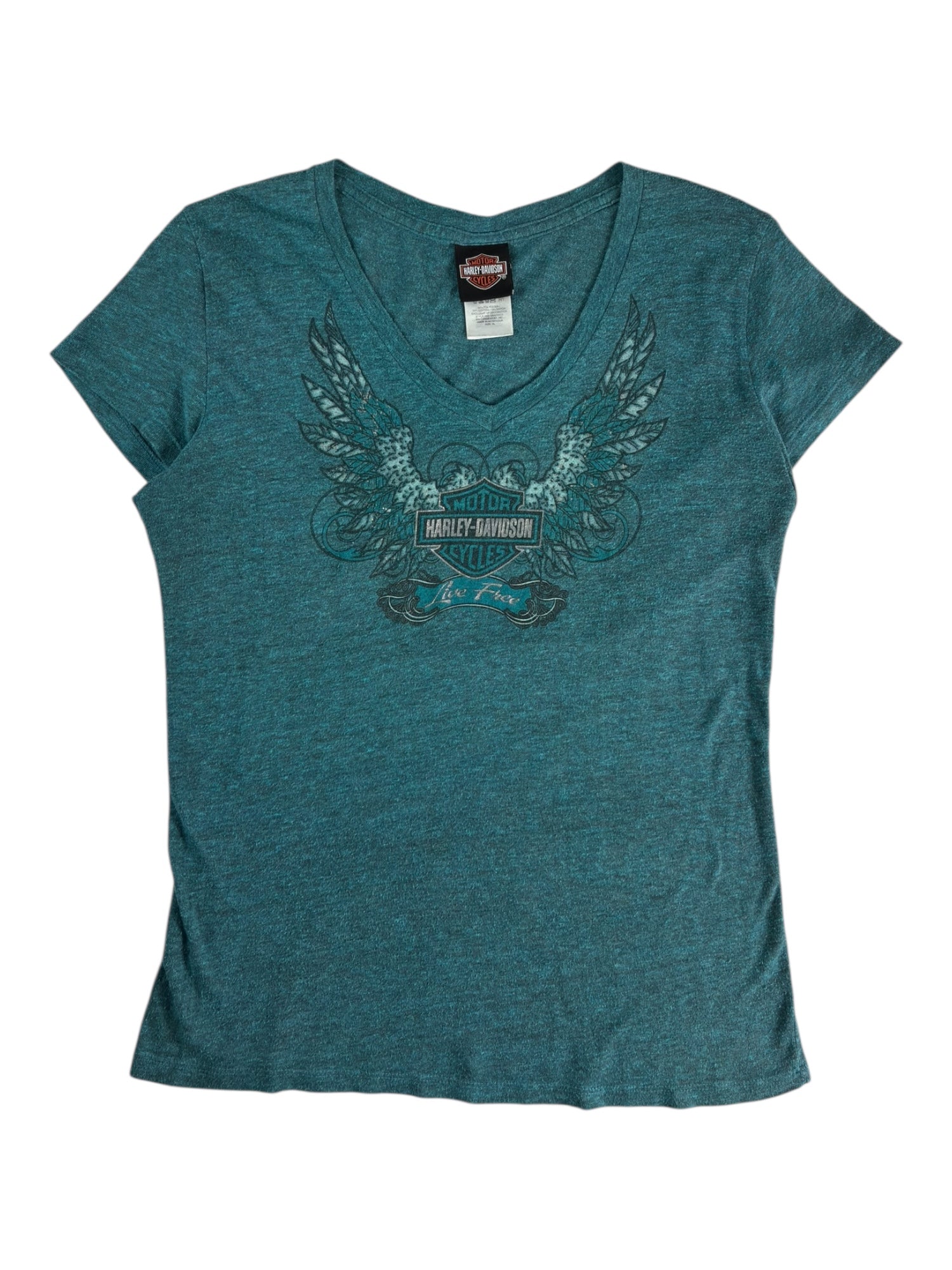 (XL) Los Angeles Harley Davidson Vneck Tee