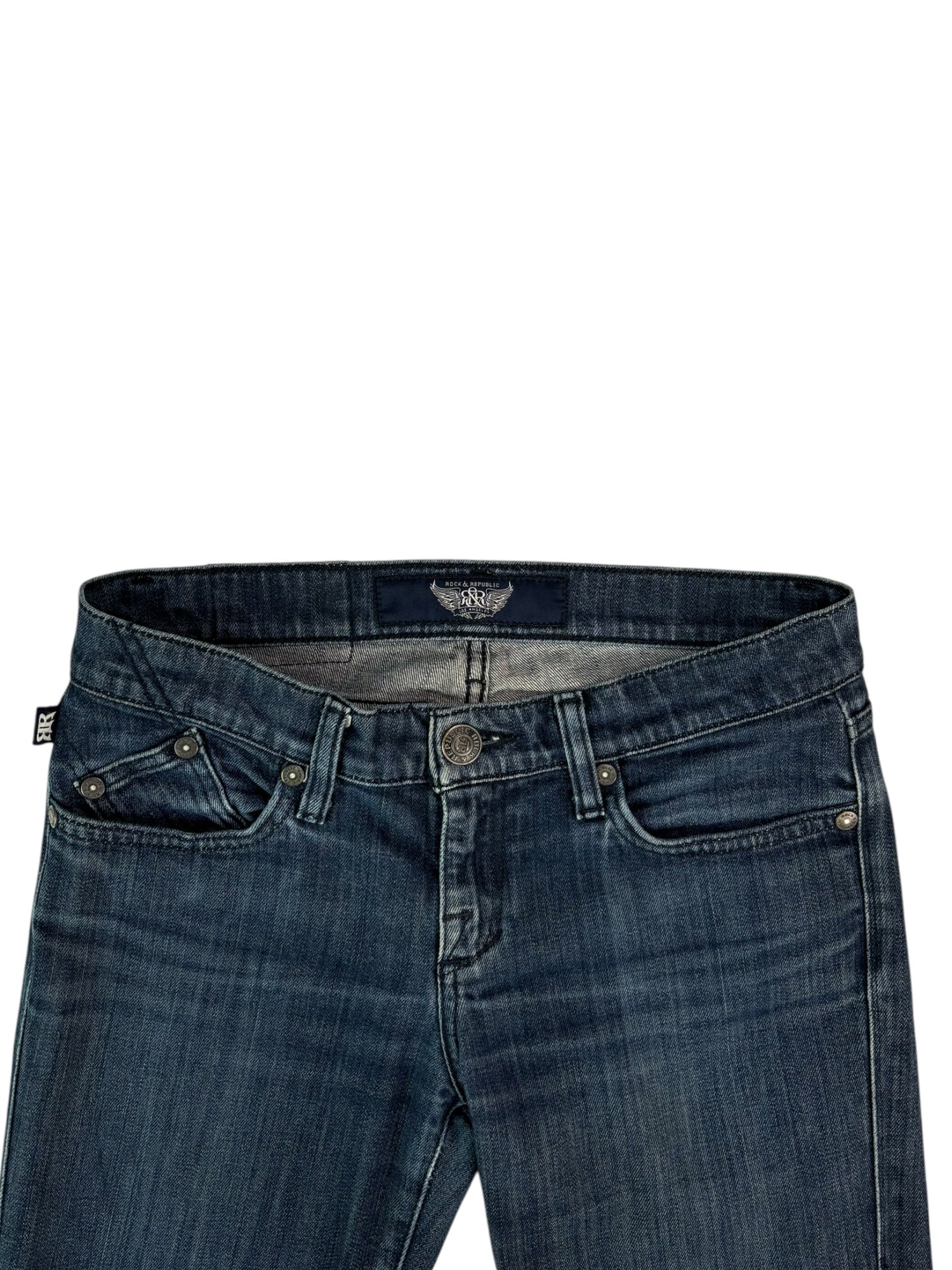 (28) Rock Revival Embellished Bootcut Jeans