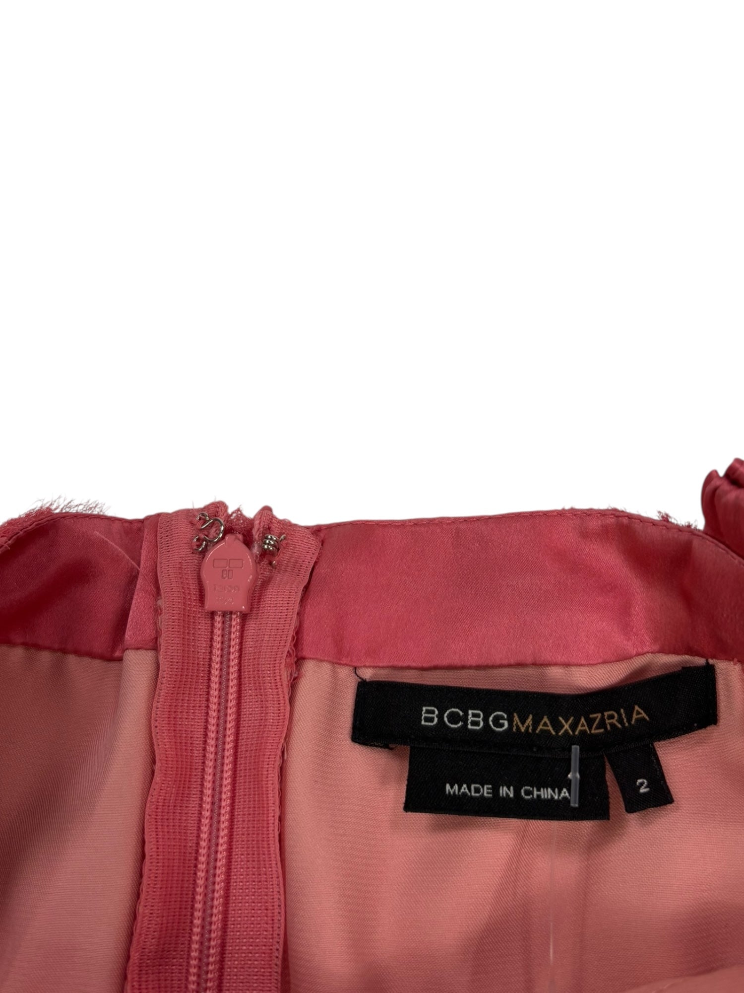 (XS) BCBG Coral Party Dress