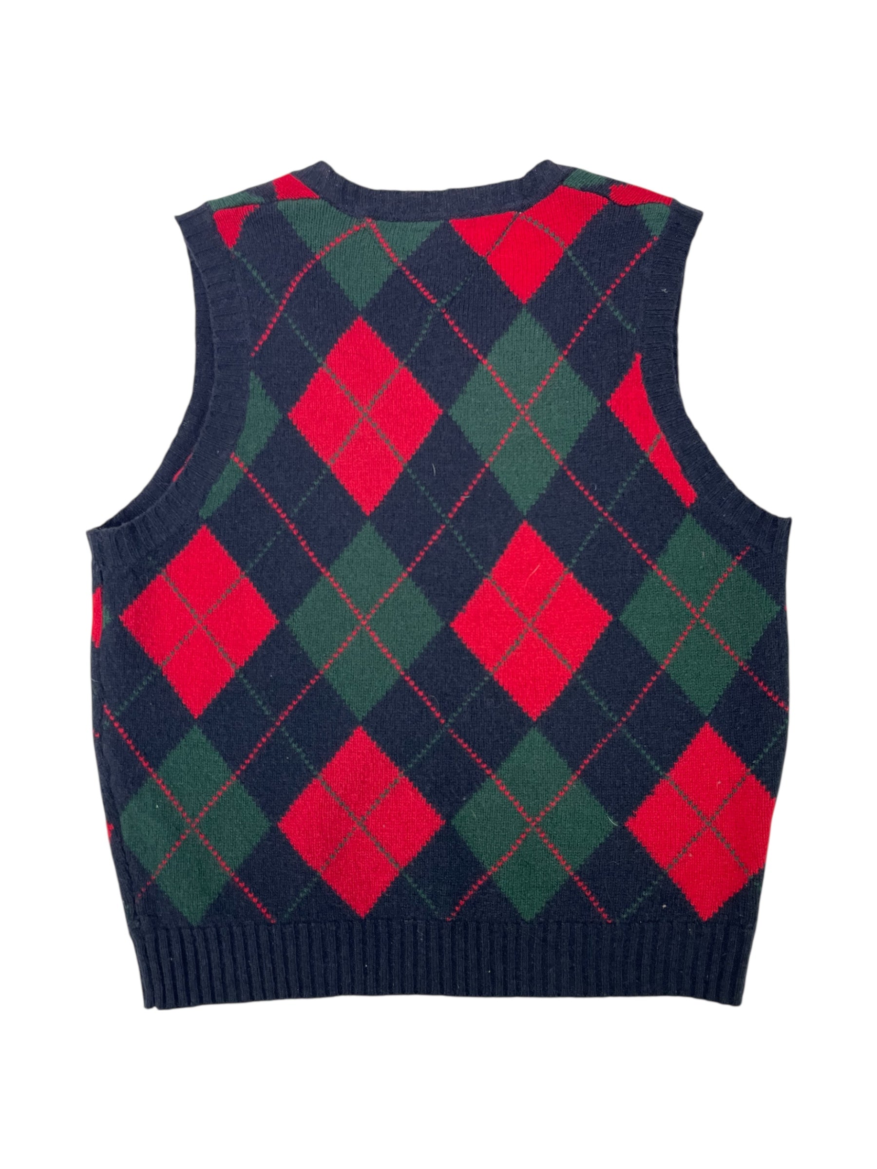 (L) Tommy Hilfiger Navy Argile Sweater Vest