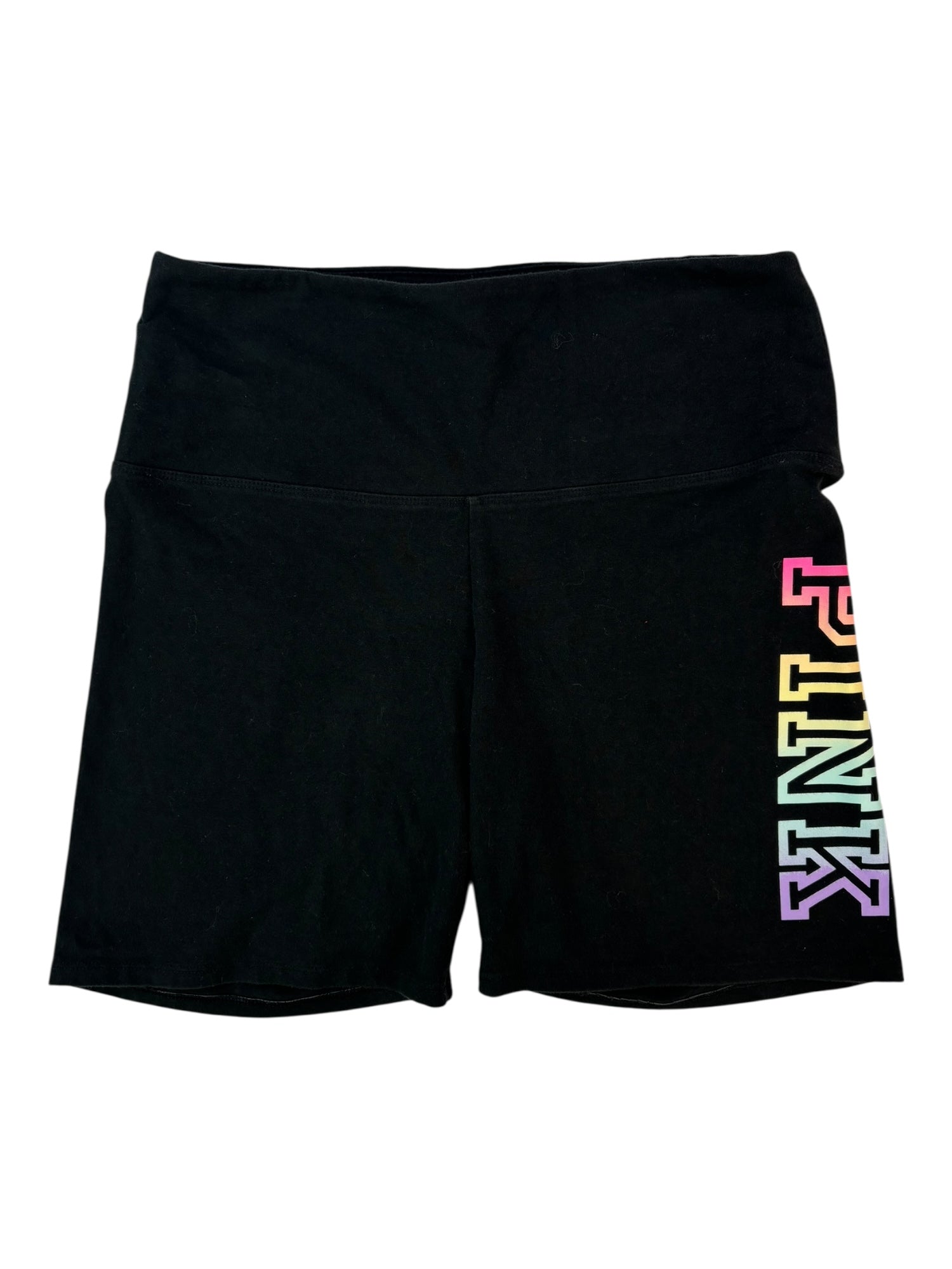 (L) Victoria's Secret Pink Fold Over Booty Shorts