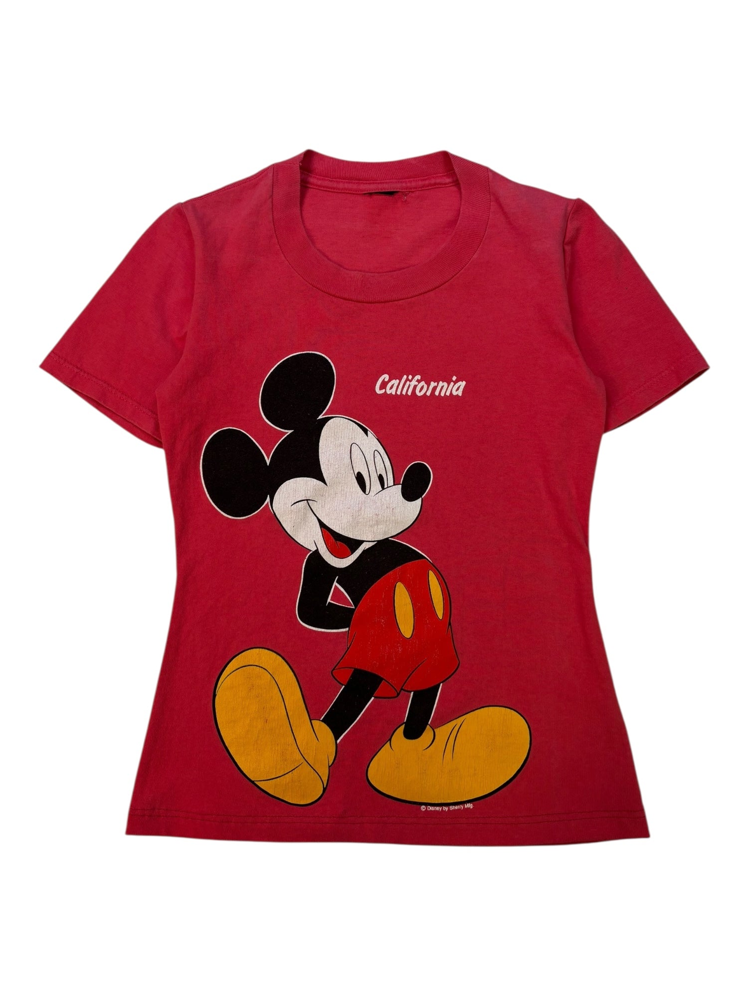 (XS) Mickey Mouse California Graphic Baby Tee