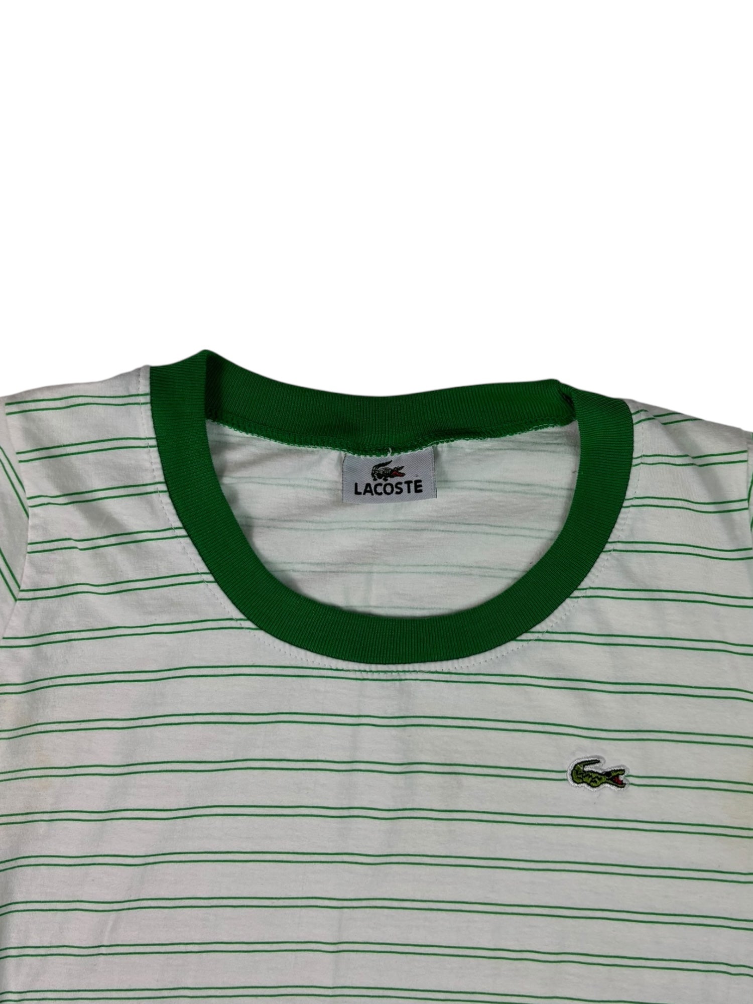 (S) Lacoste Stripped tee
