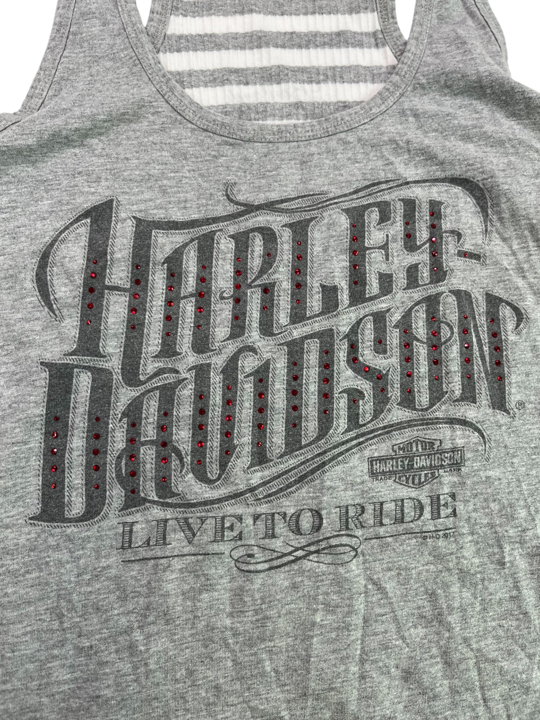 (M) Harley Davidson Badlands Racerback Tank