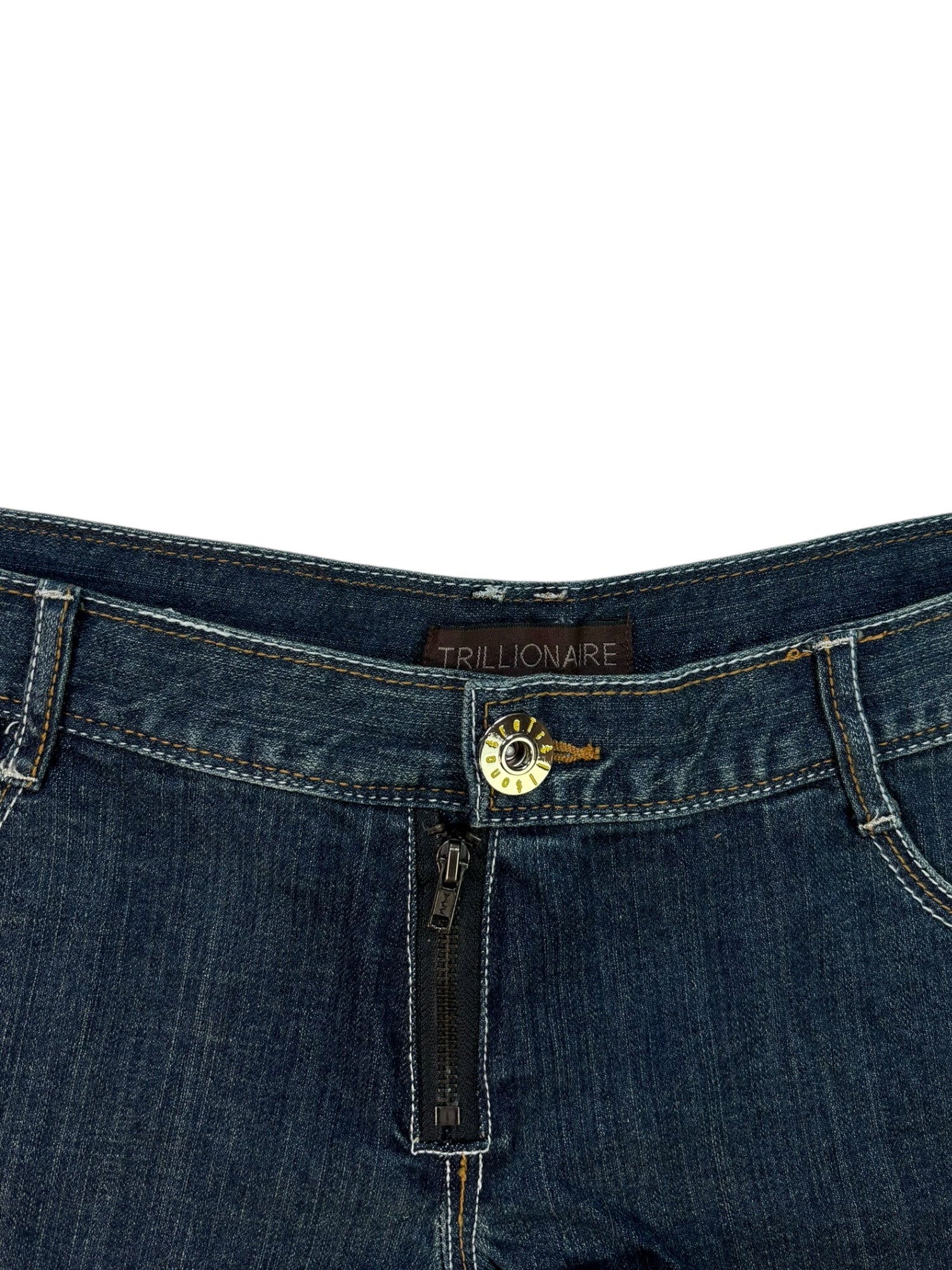 (32) Trillionaire Denim Micro Shorts