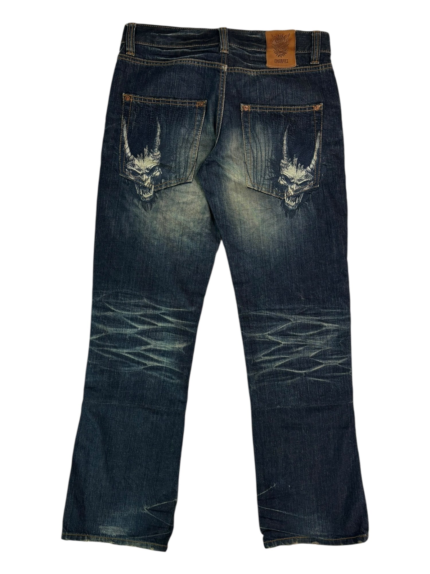 (31) Onirrri Denim with Embroidered Pockets