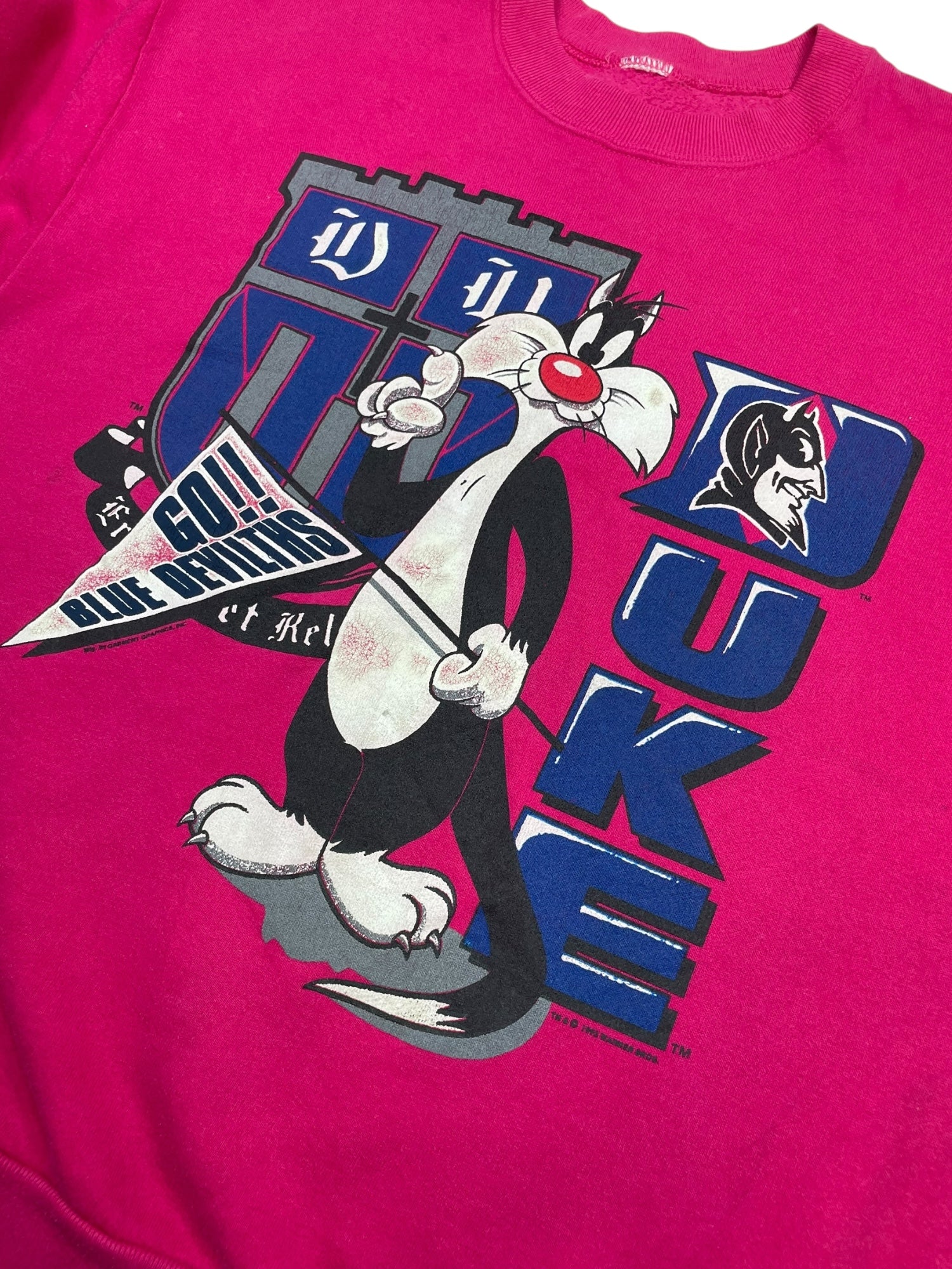(XL) ‘93 Looney Tunes Duke University Crewneck