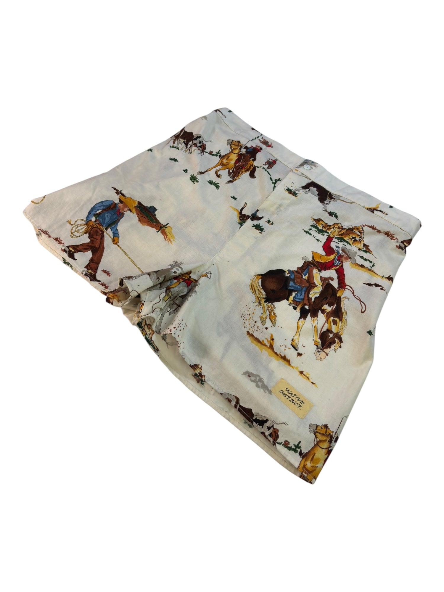 (30) Vintage Western Cotton Boxer Shorts