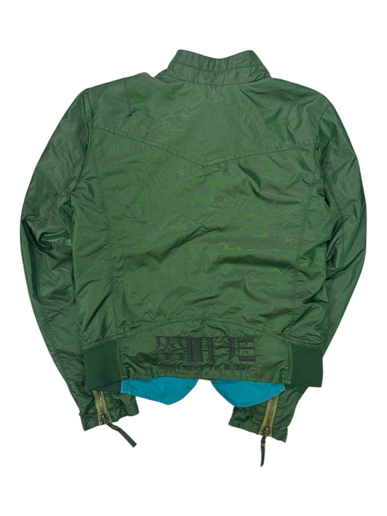 (M) Diesel Emerald Green Zip Up Jacket