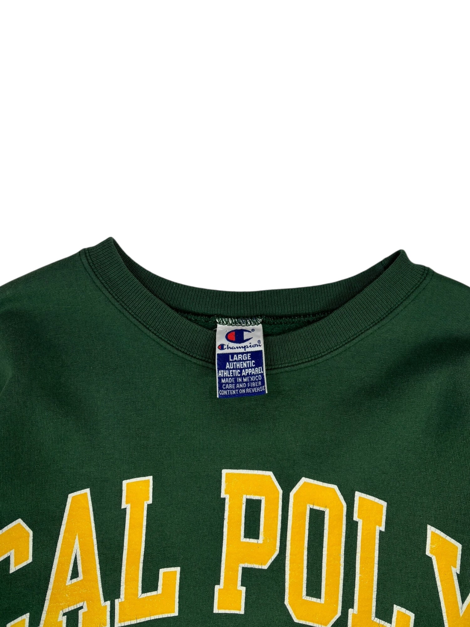 (L) Champion CALPOLY Crewneck
