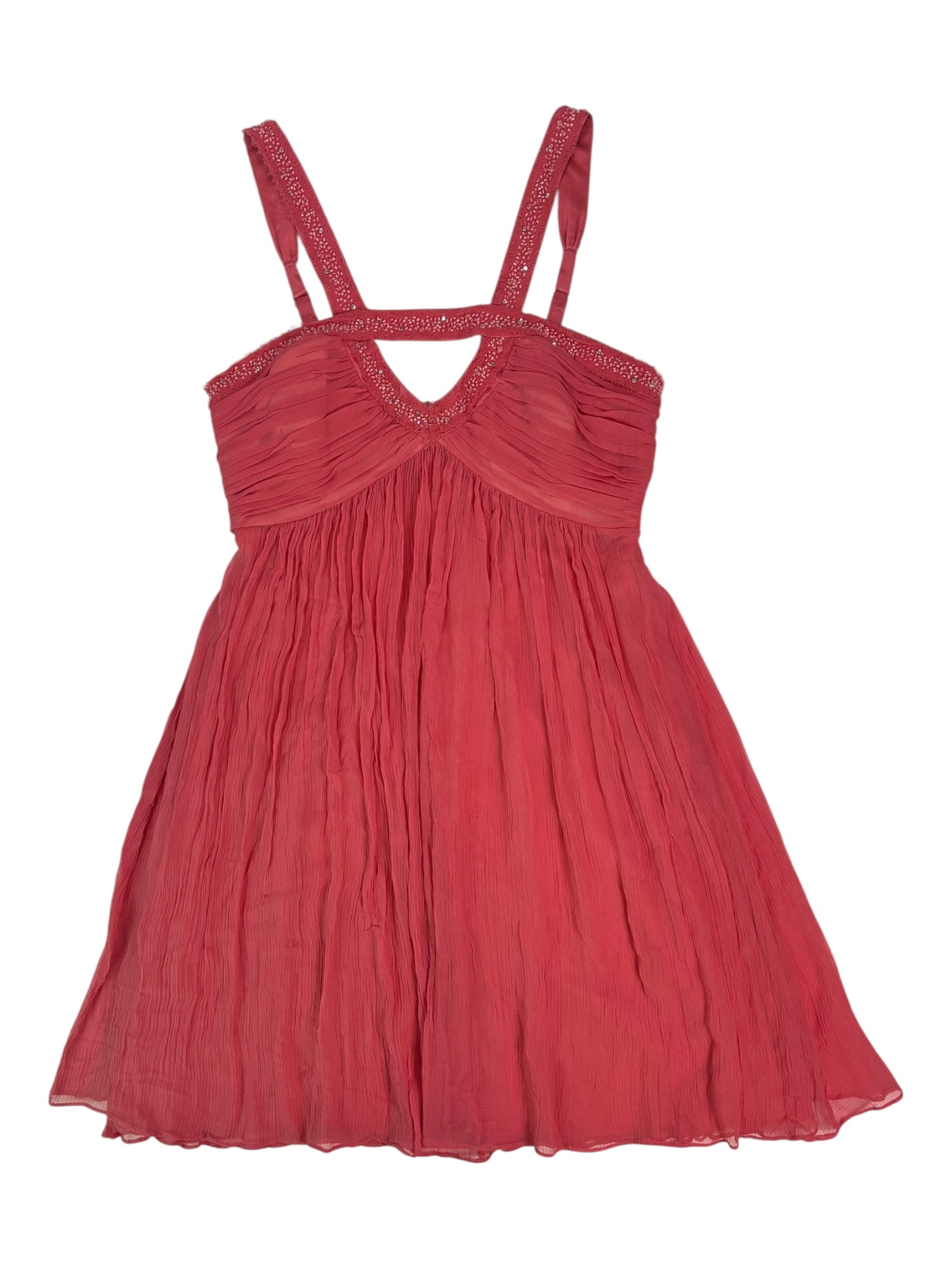 (XS) BCBG Coral Party Dress