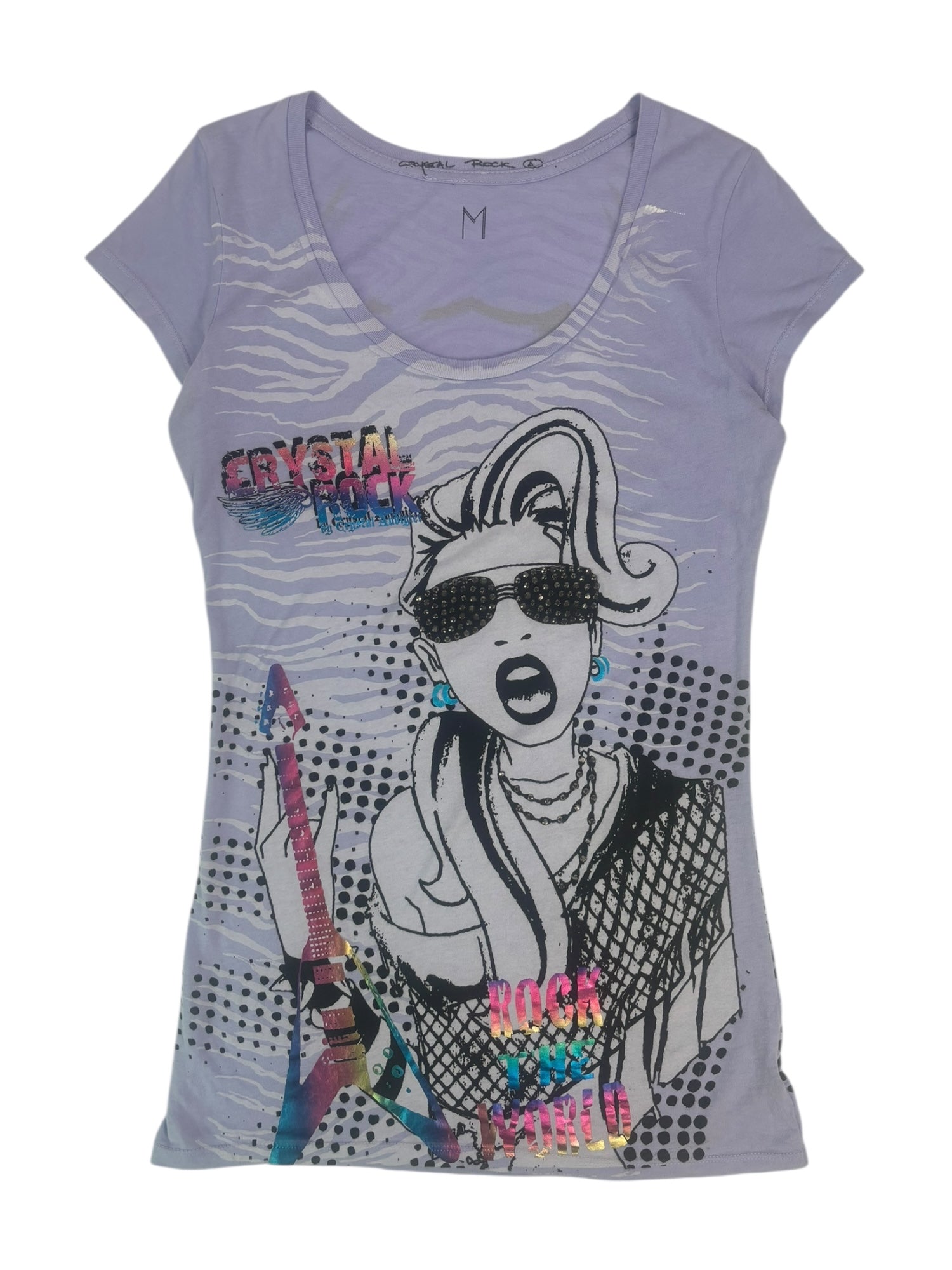(M) Crystal Rock Embellished Tee