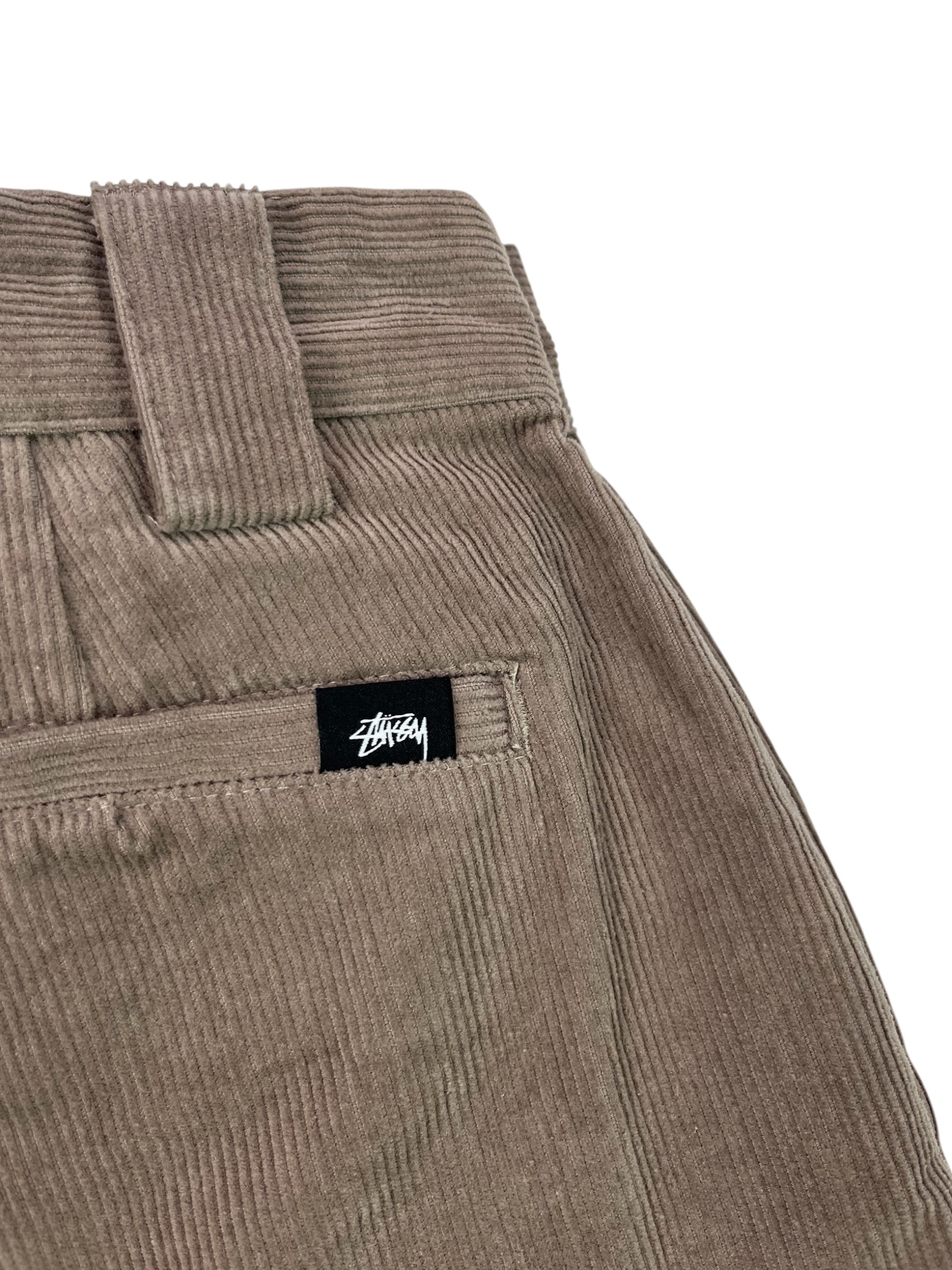 (28) Stussy Courduroy Tan Pants