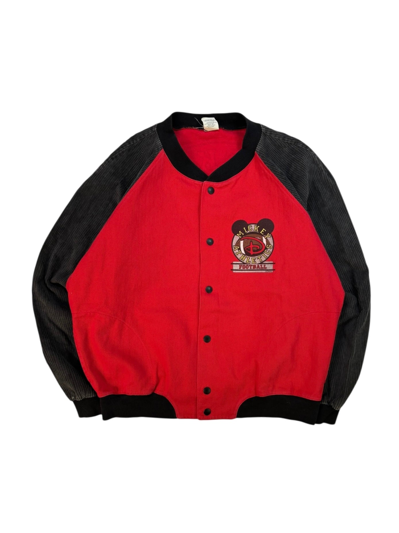 (M) Mickey Mouse Athletics Red Jacket