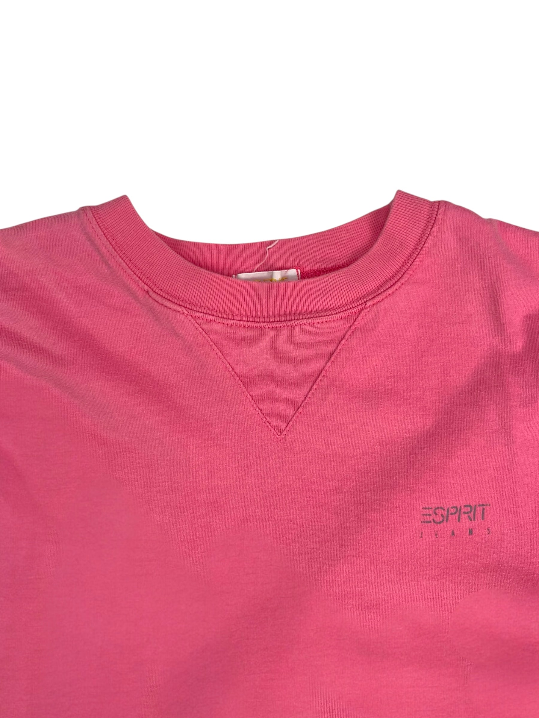 (L) Vintage Esprit Jeans Pink Tee