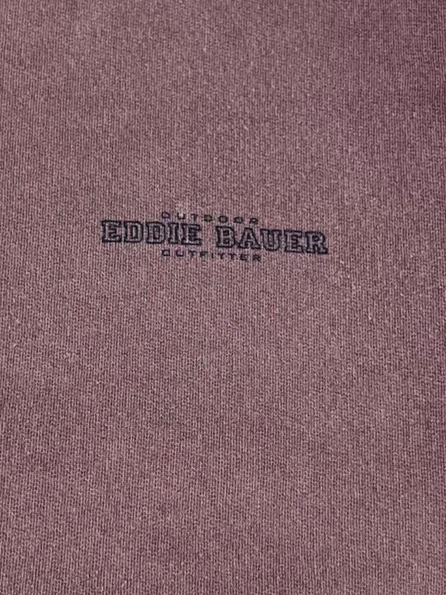 (M) Eddie Bauer Light Purple Crewneck