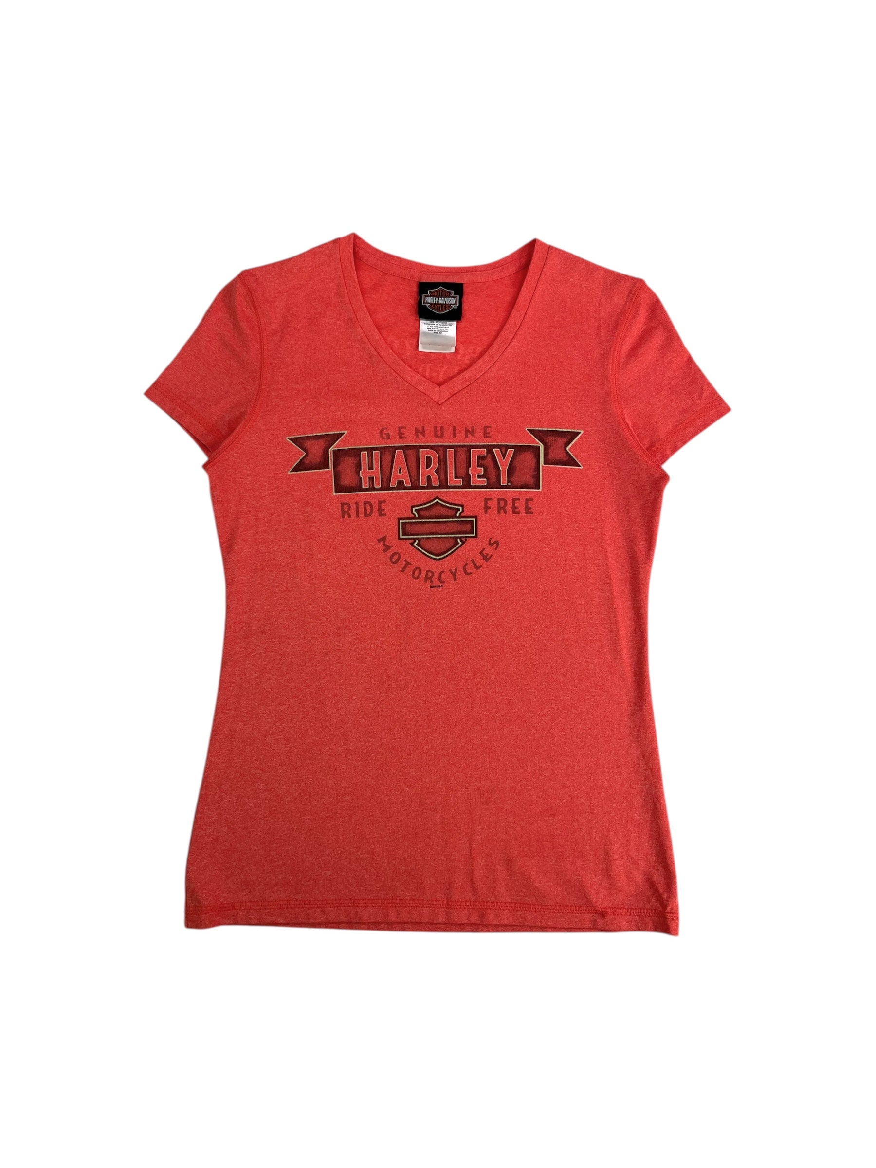 (XS) Boston Harley Davidson Tee