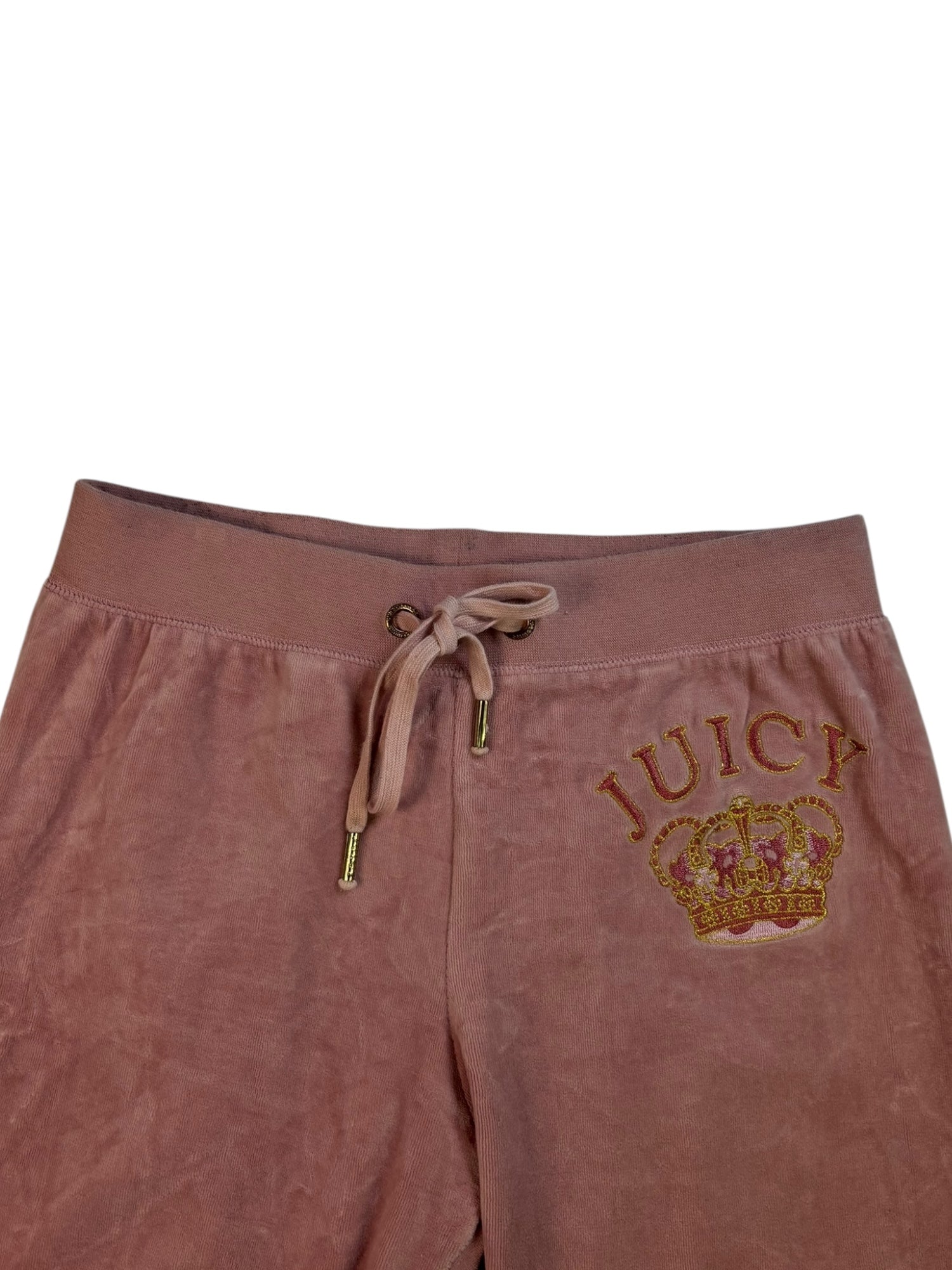 (S) Pale Pink Crown Graphic Juicy Couture Pants
