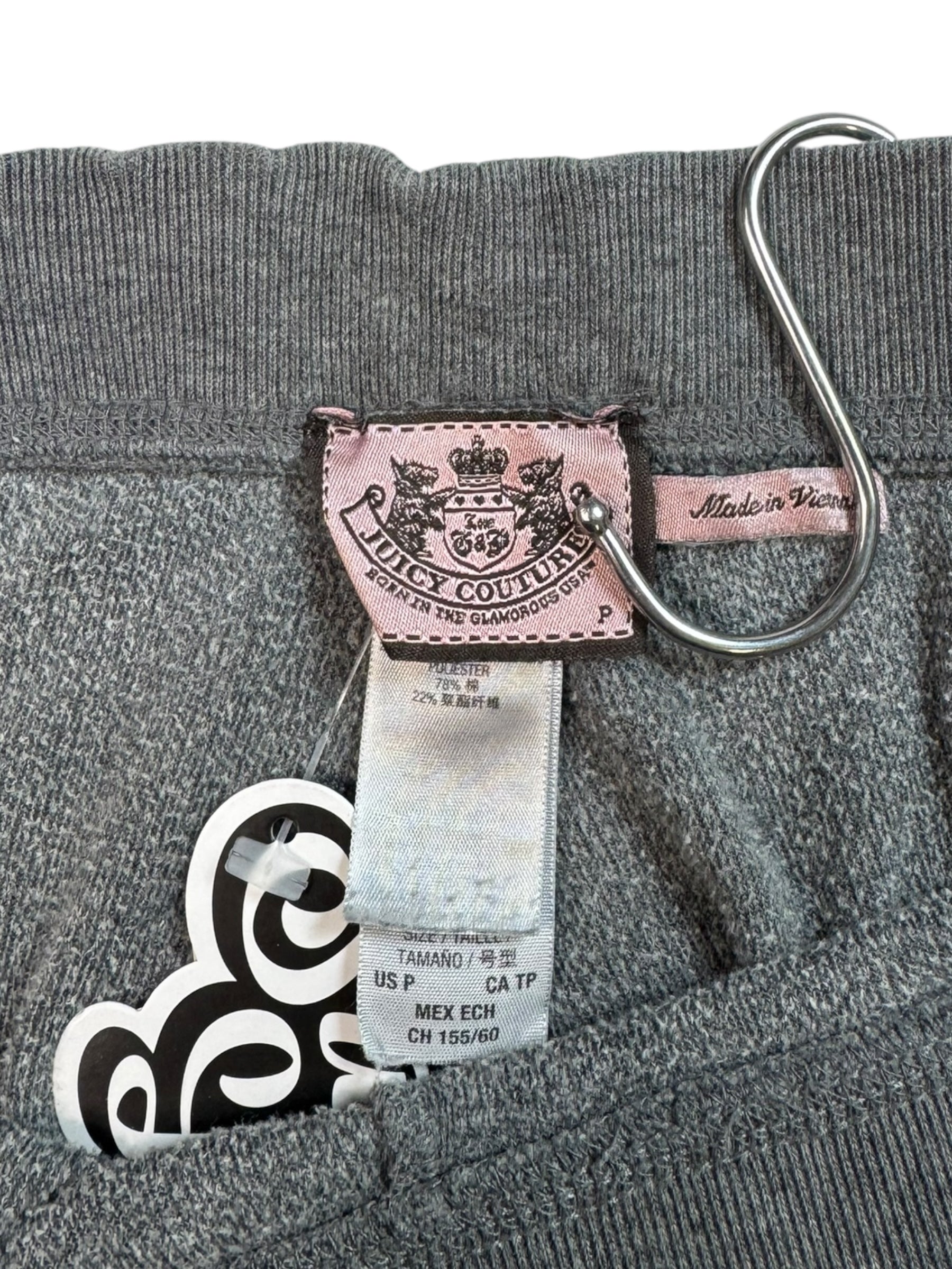 (S) Grey Juicy Couture Velour Pants