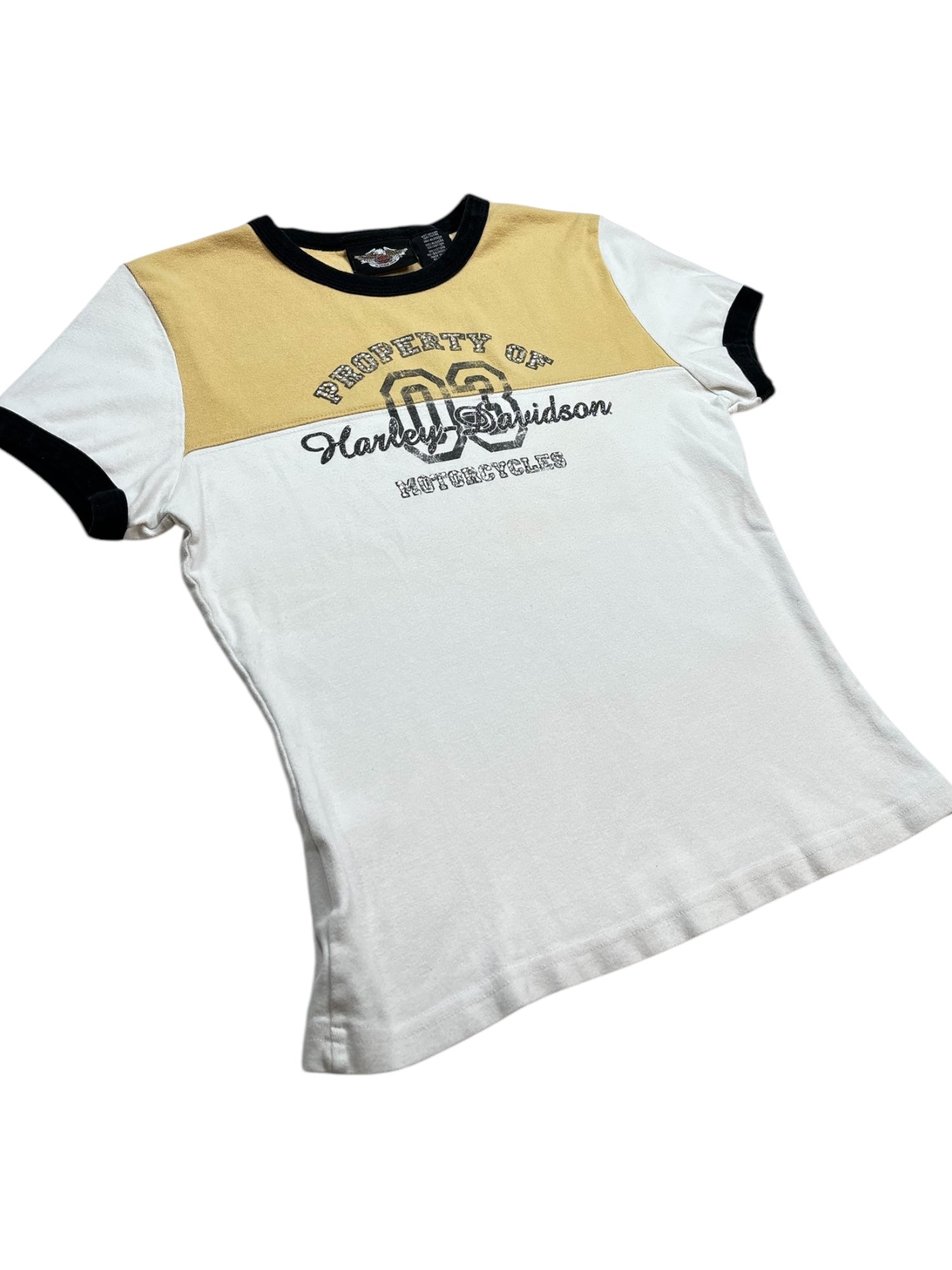 (S) Harley Davidson Baby Ringer Tee