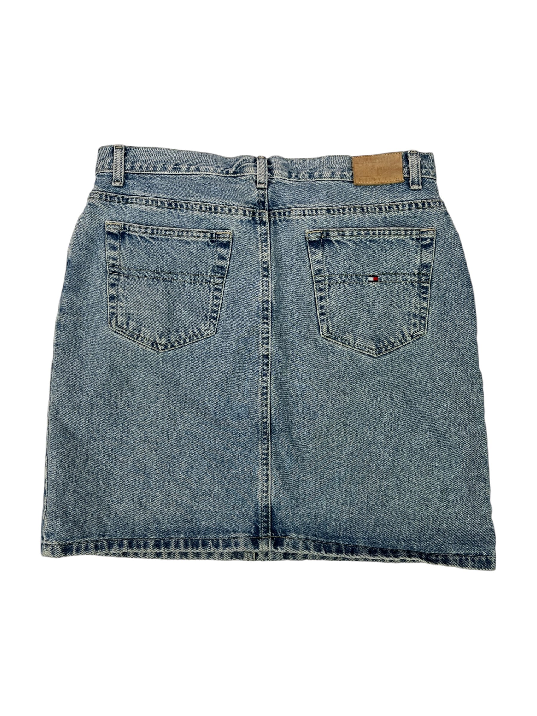 (34) Tommy Hilfiger Lightwash Denim Skirt