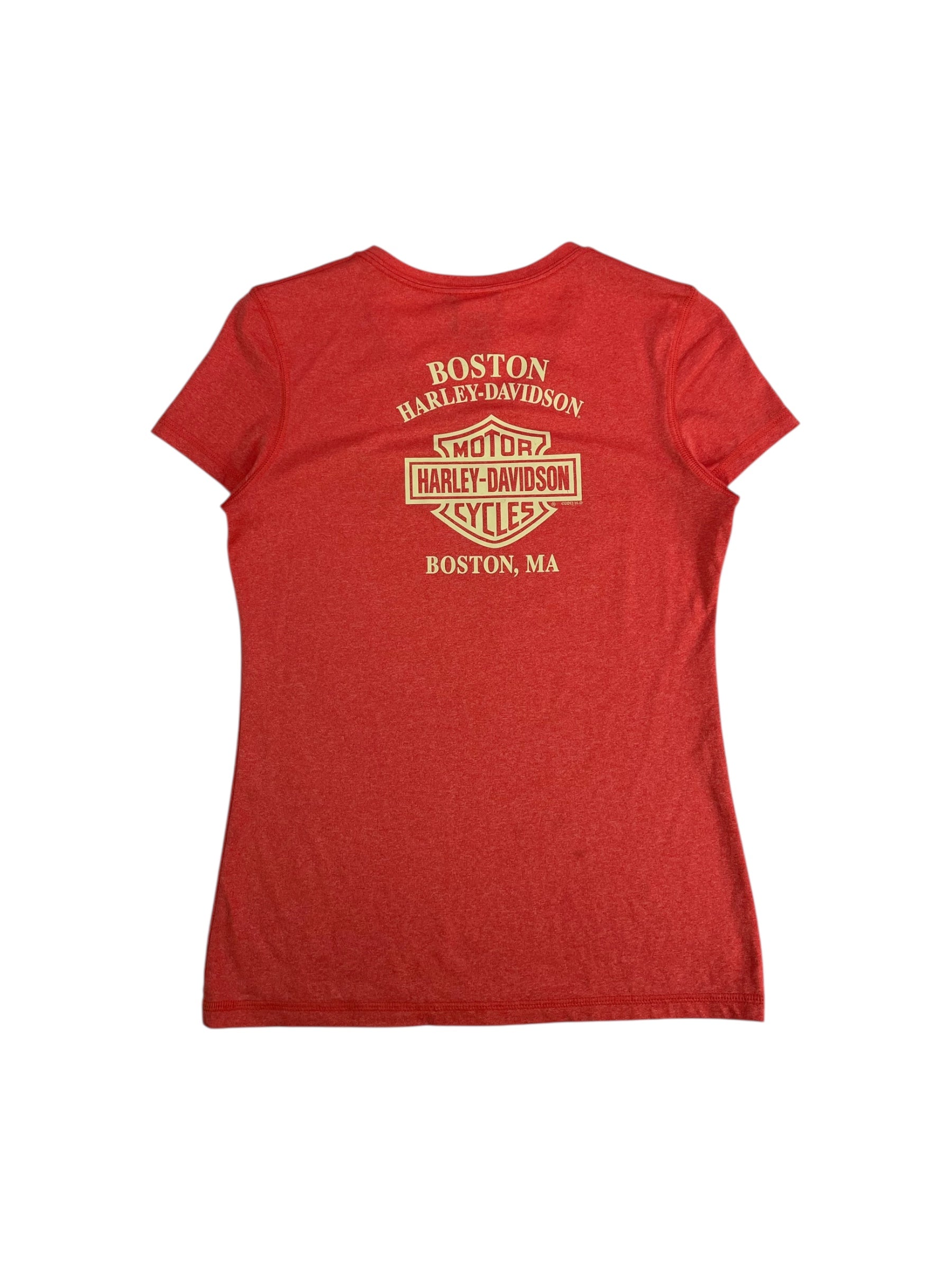 (XS) Boston Harley Davidson Tee